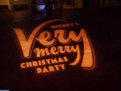 Photo illustrating Halloween Party projection
