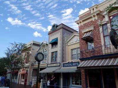 Photo illustrating <font size=1>Disneyland Park - Main Street