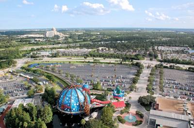 The view toward Kissimmee from Downtown Disney
