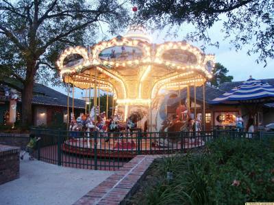 Merry Go Round at Downtown Disney Marketplace