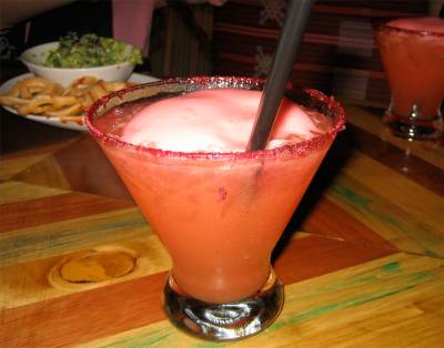 Photo illustrating Blood Orange Margarita