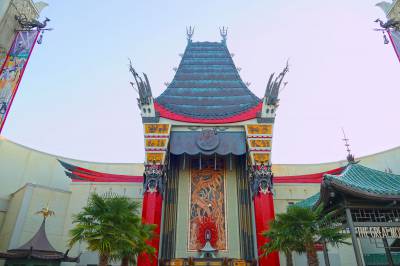 Chinese Theater at Dusk
