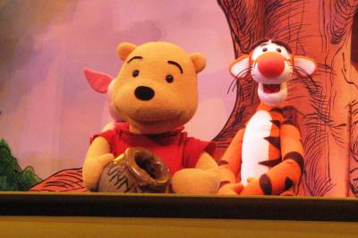 Photo illustrating Playhouse Disney Pooh