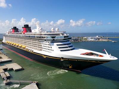 Photo illustrating Disney Dream Departs Port Canaveral