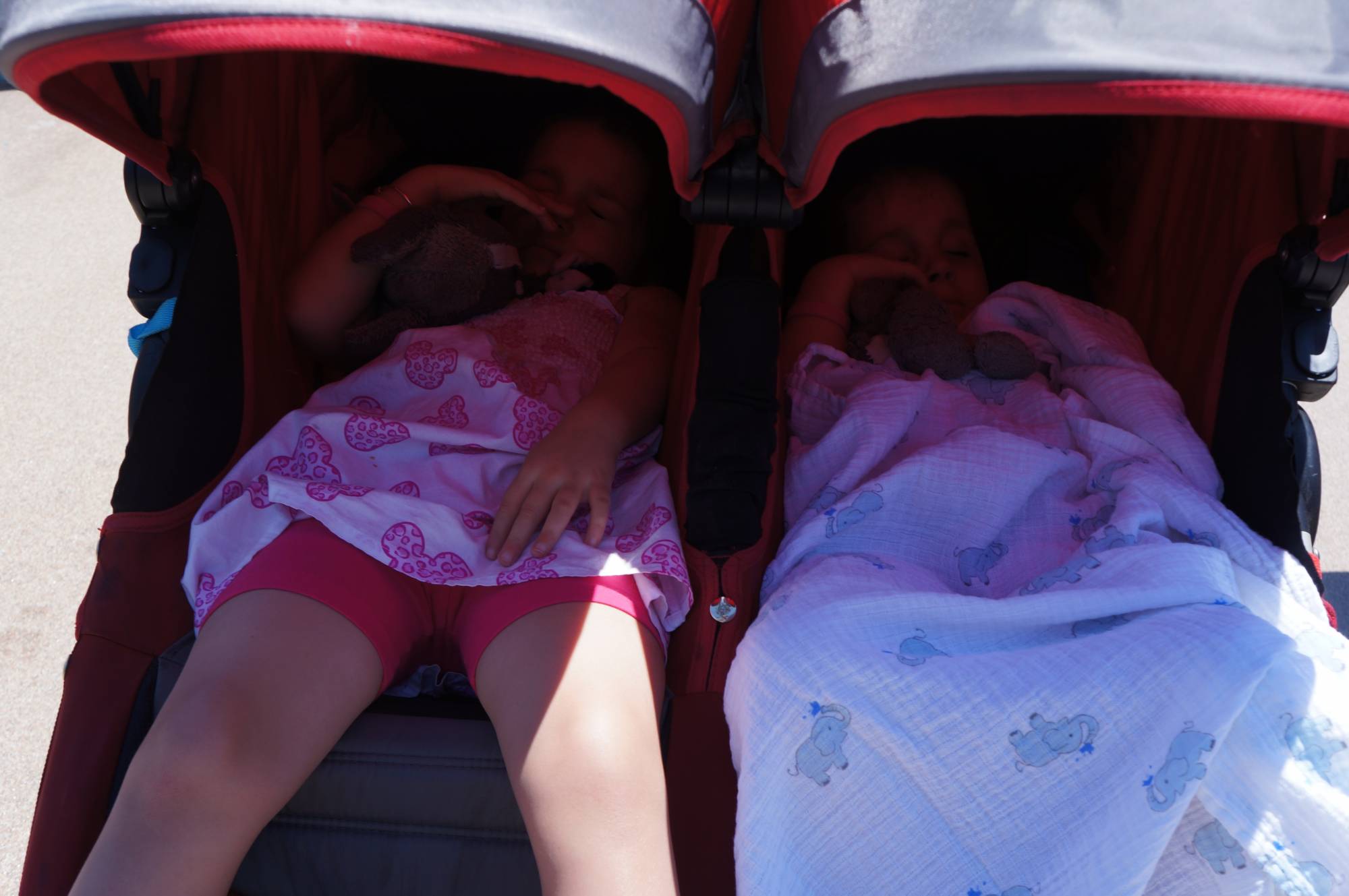 Advice on whether to let your kids nap in their stroller versus going back to your resort |PassPorter.com