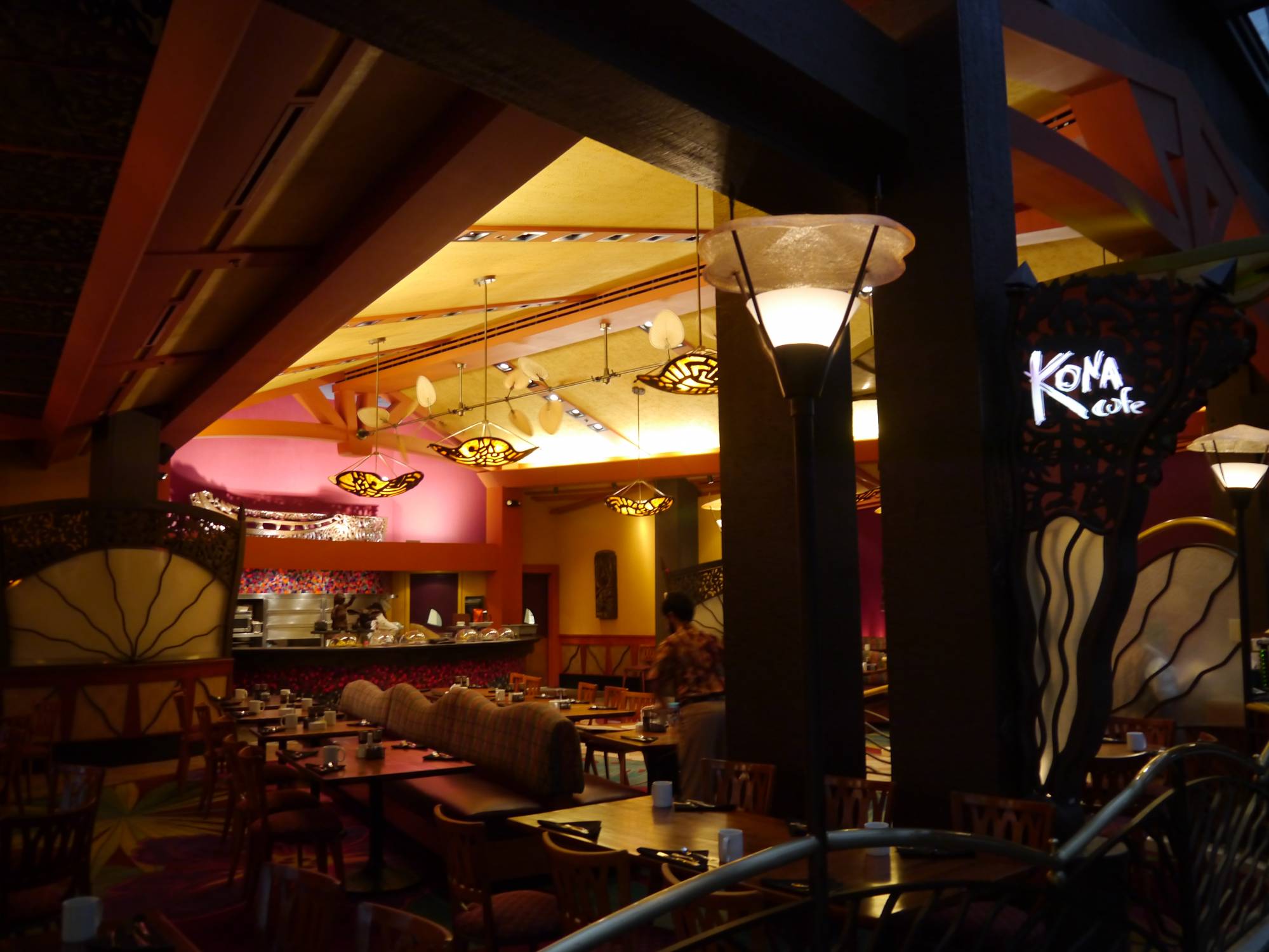 Enjoy dinner at the Kona Cafe at Disney's Polynesian Village Resort |PassPorter.com