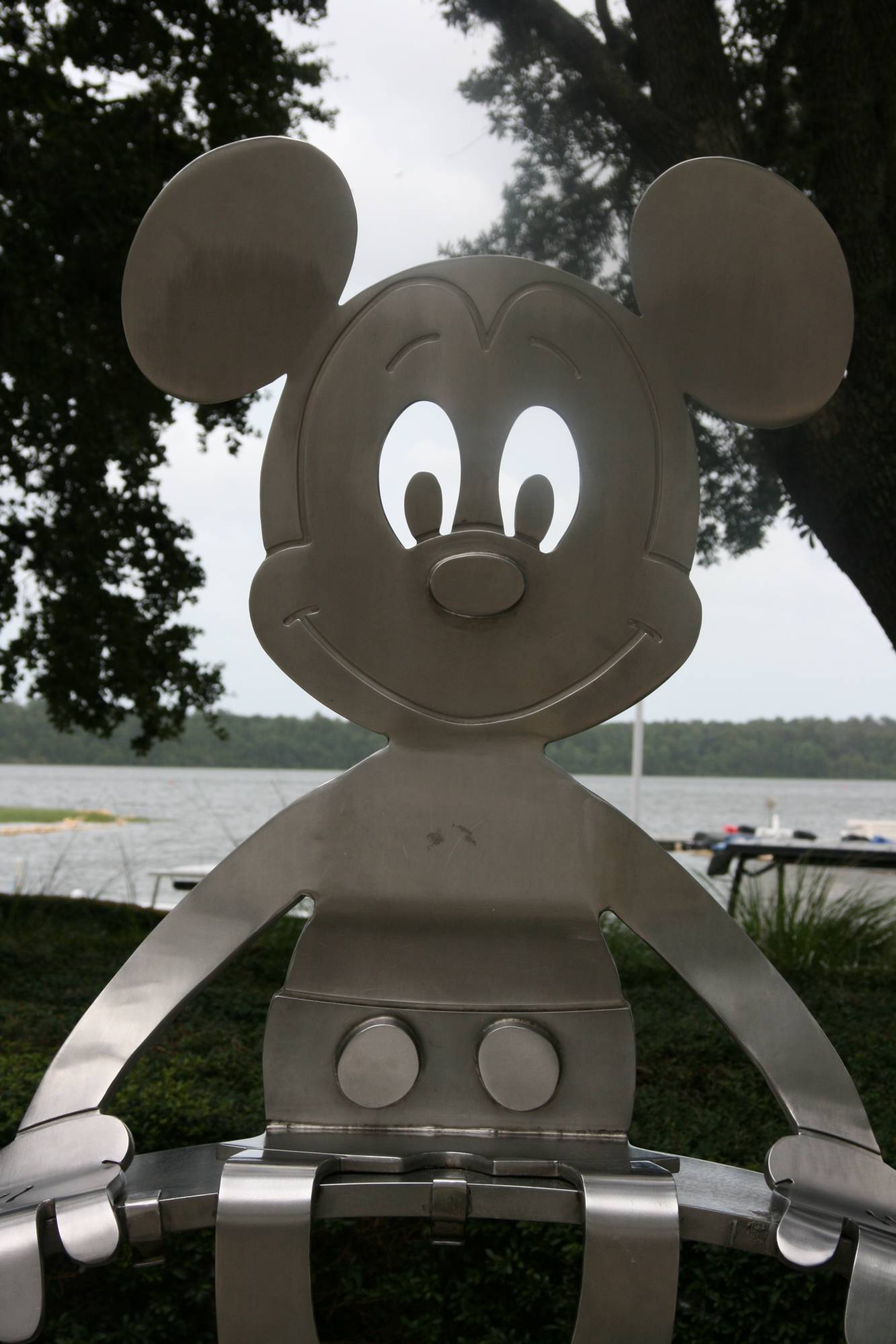Contemporary-Mickey Mouse Sculpture