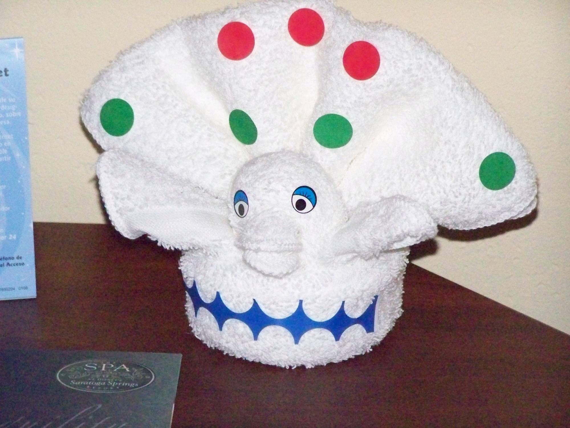 Port Orleans Riverside Peacock Towel Animal