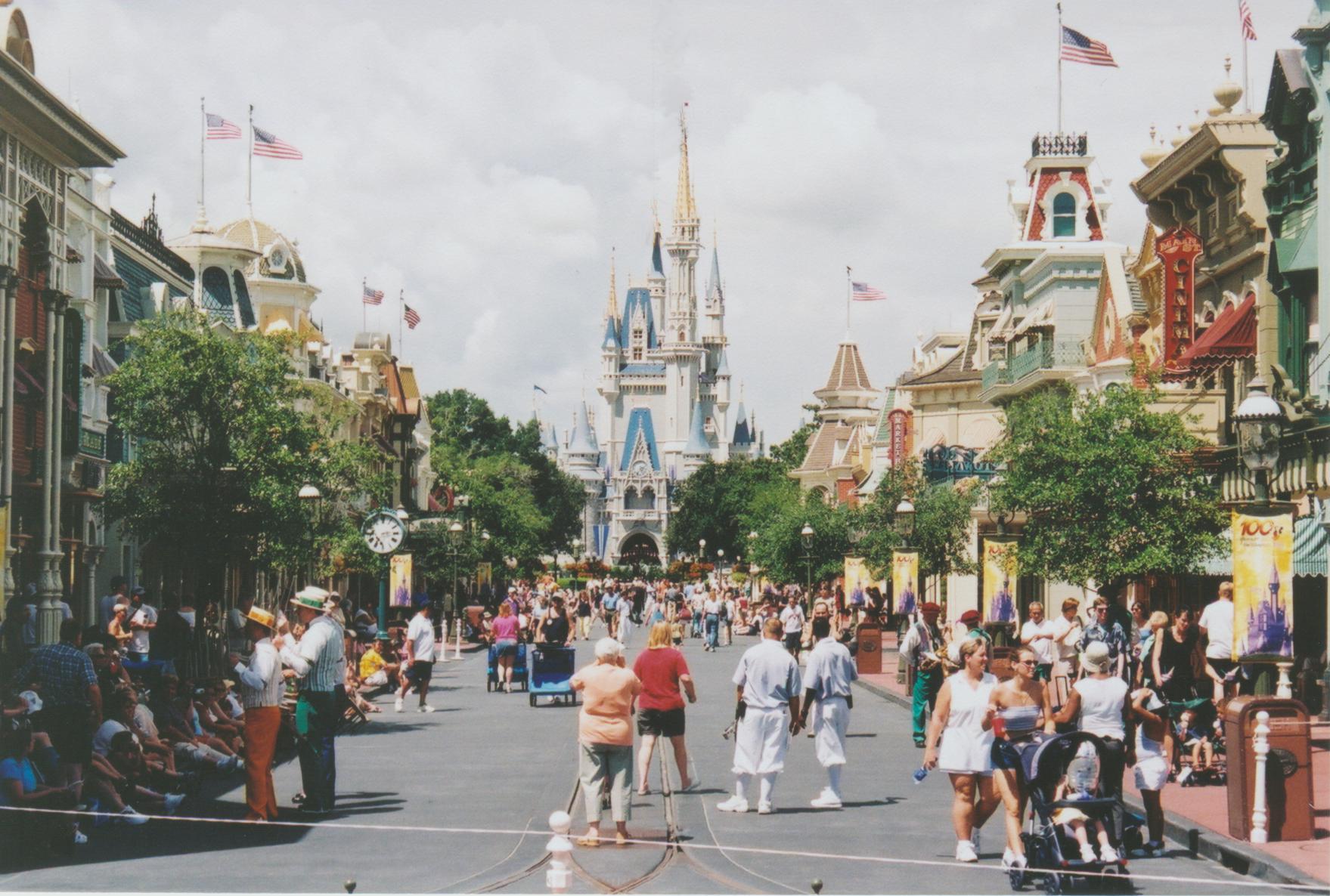 Magic Kingdom - Just inside entrance