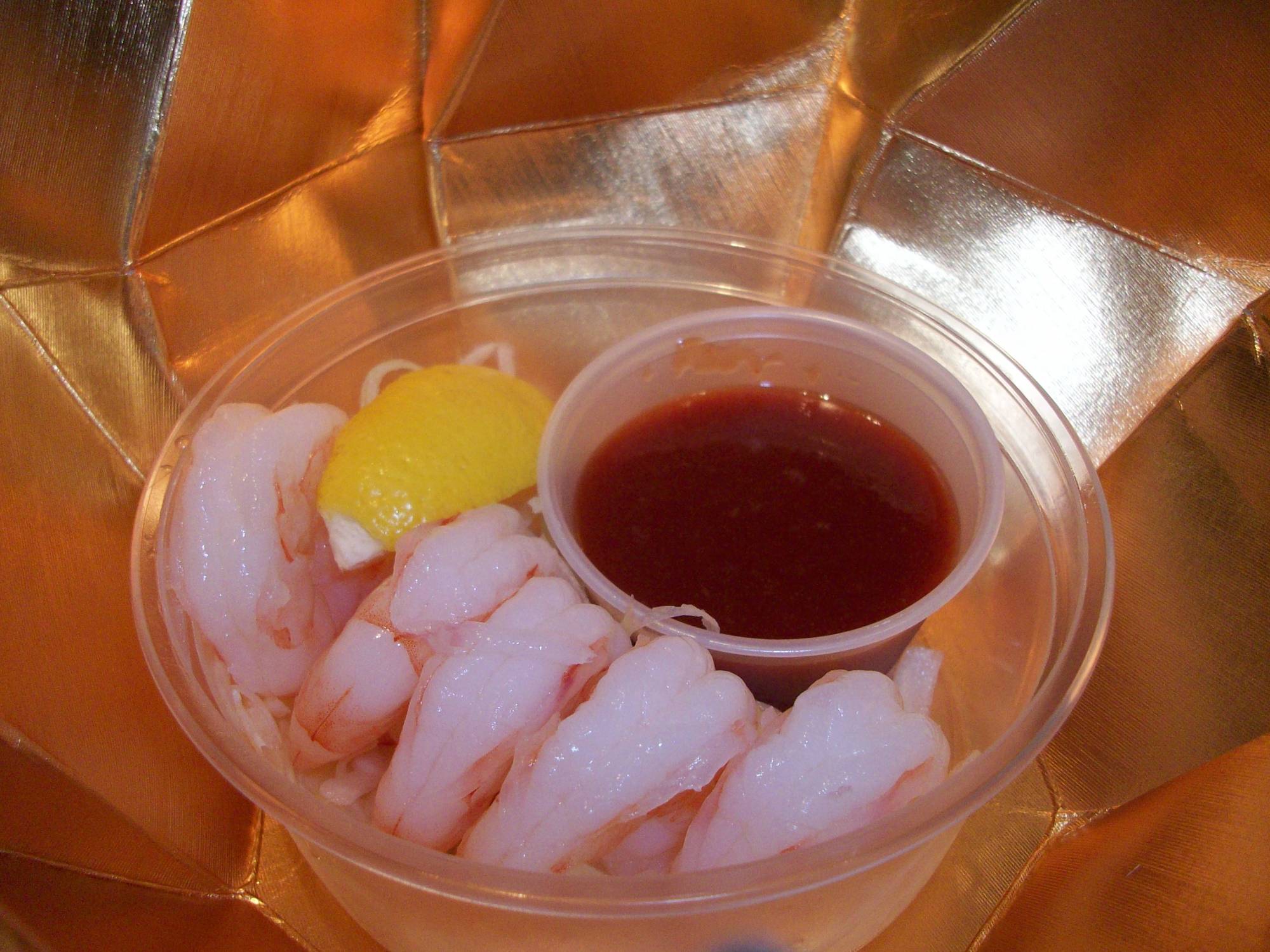 EPCOT: World Showcase: Japan: Teppan Edo: Shrimp Cocktail