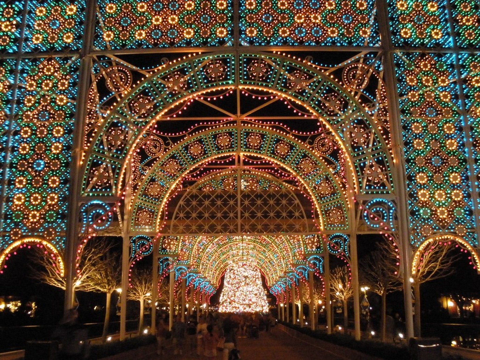 Epcot- Lights of Winter