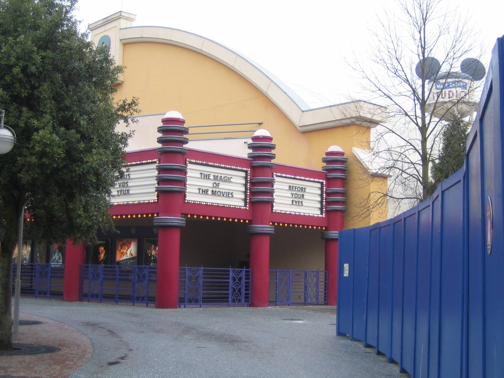Cinemagique theater at Walt Disney Studios