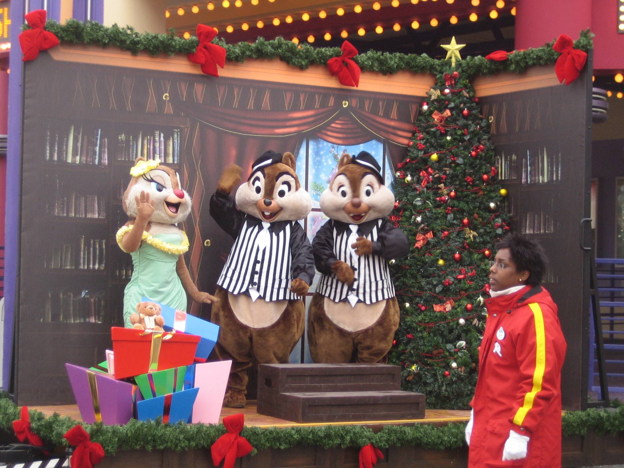 Chip and Dale at Walt Disney Studios