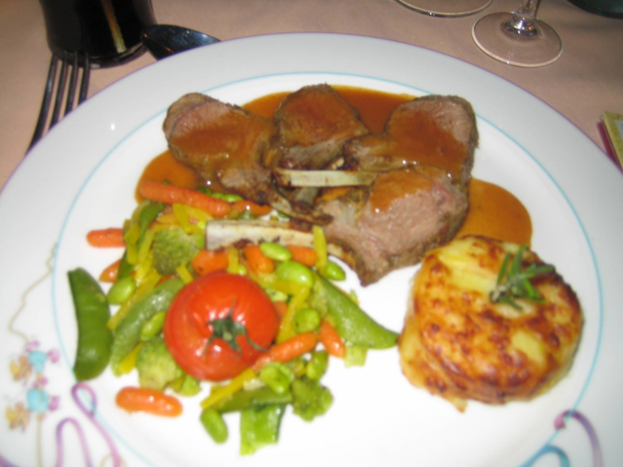 Entree at L'Auberge de Cendrillon