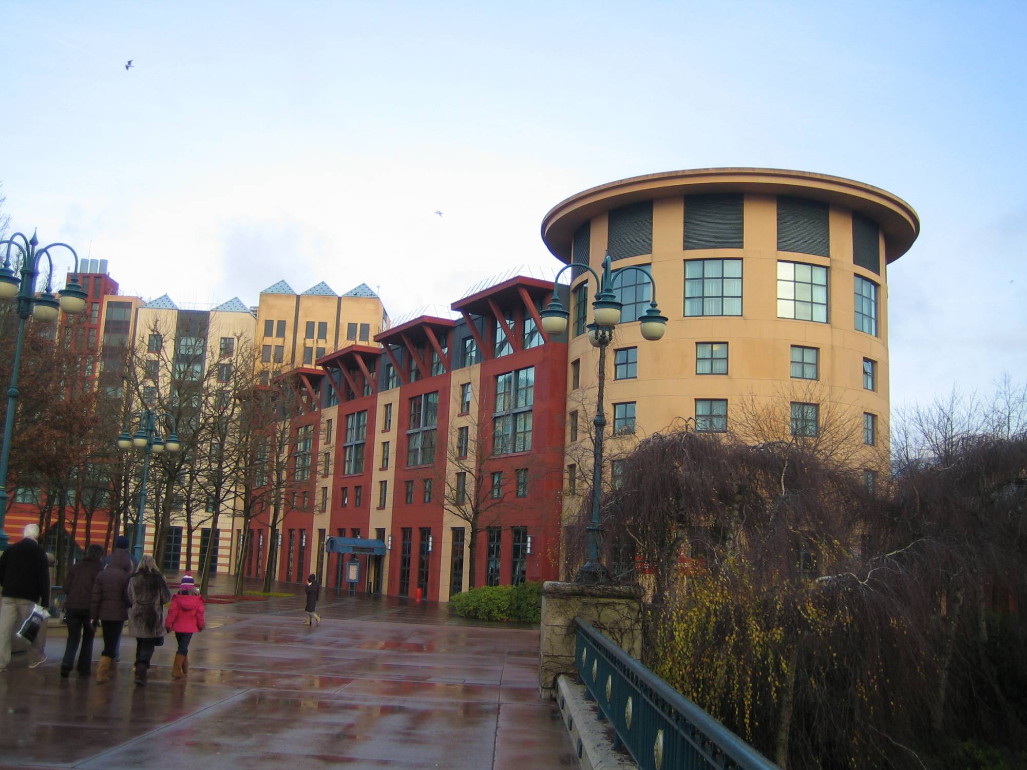 Outside view of Disney's Hotel New York