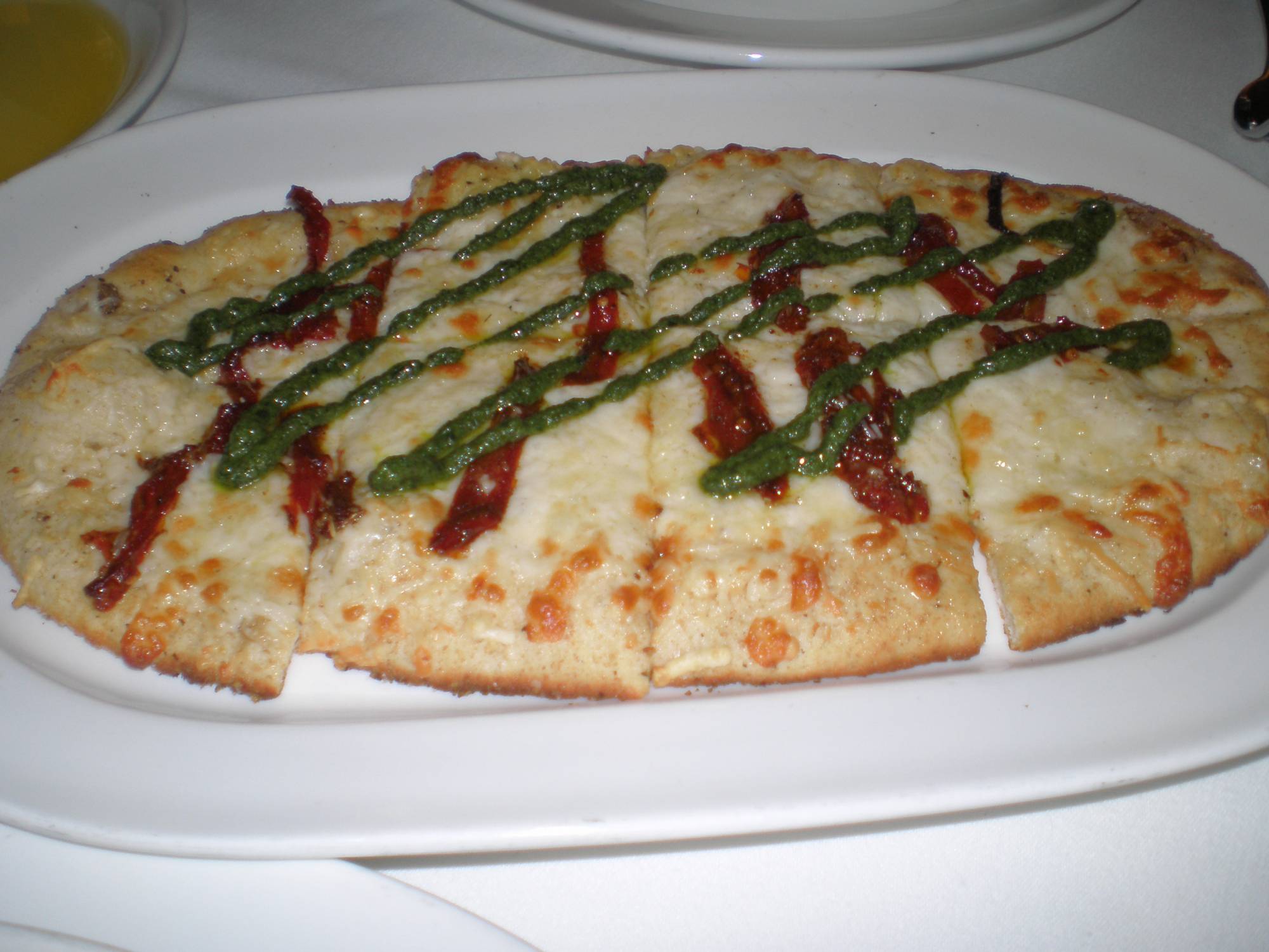 Contemporary Resort: California Grill Brick Oven Flatbread