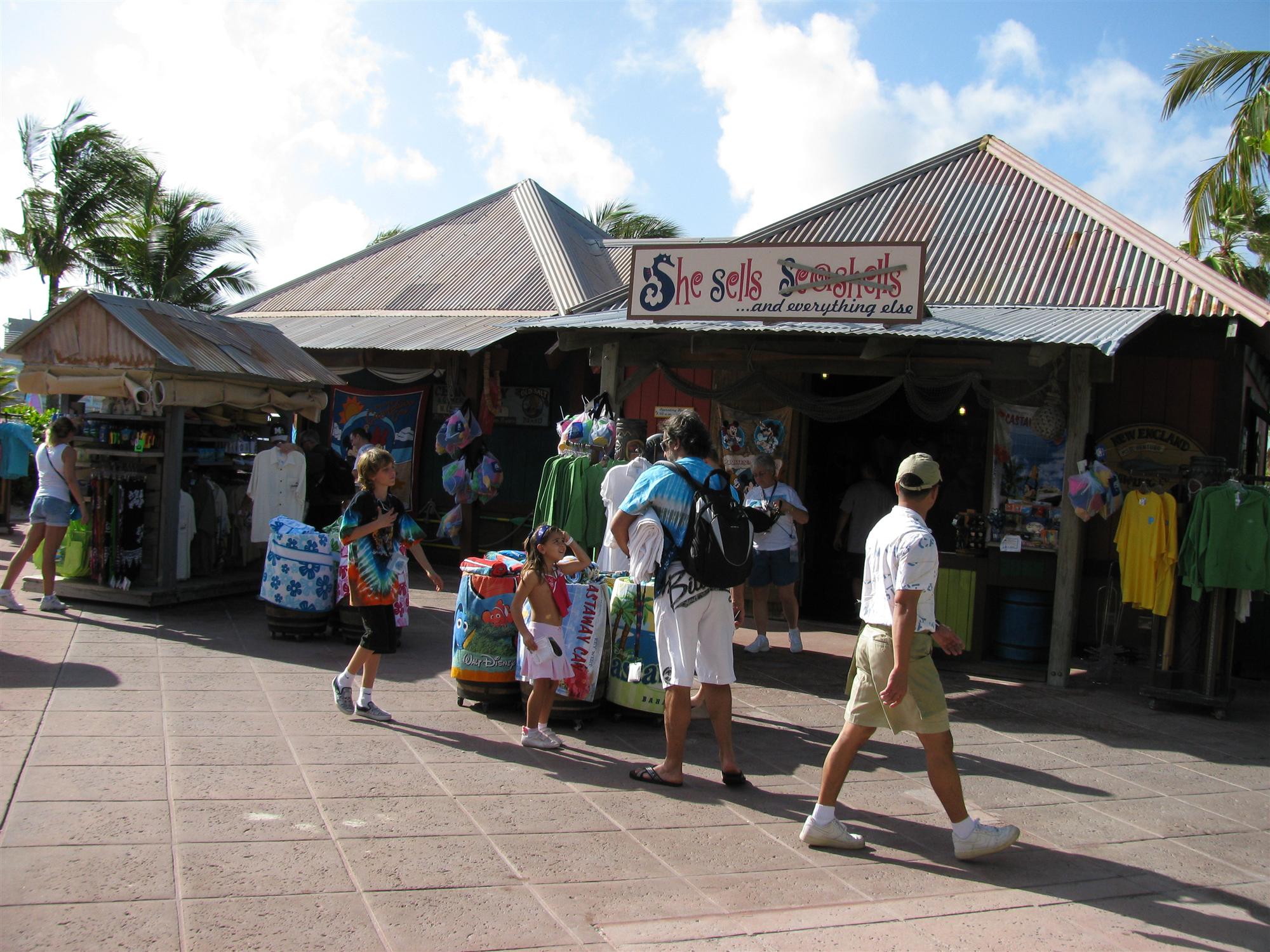 Castaway Cay She Sells Sea Shells Store