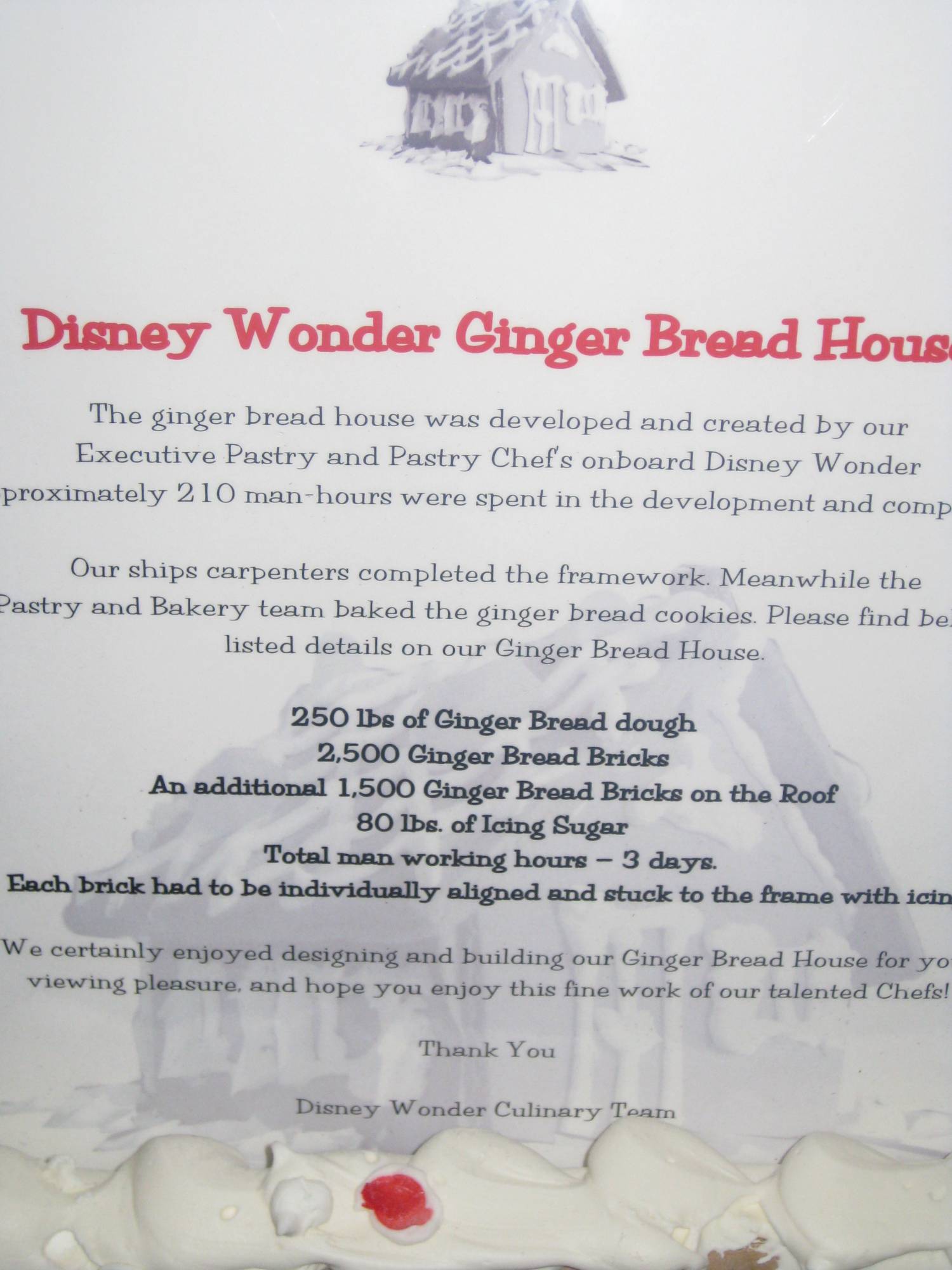 Wonder--Gingerbread House Recipe