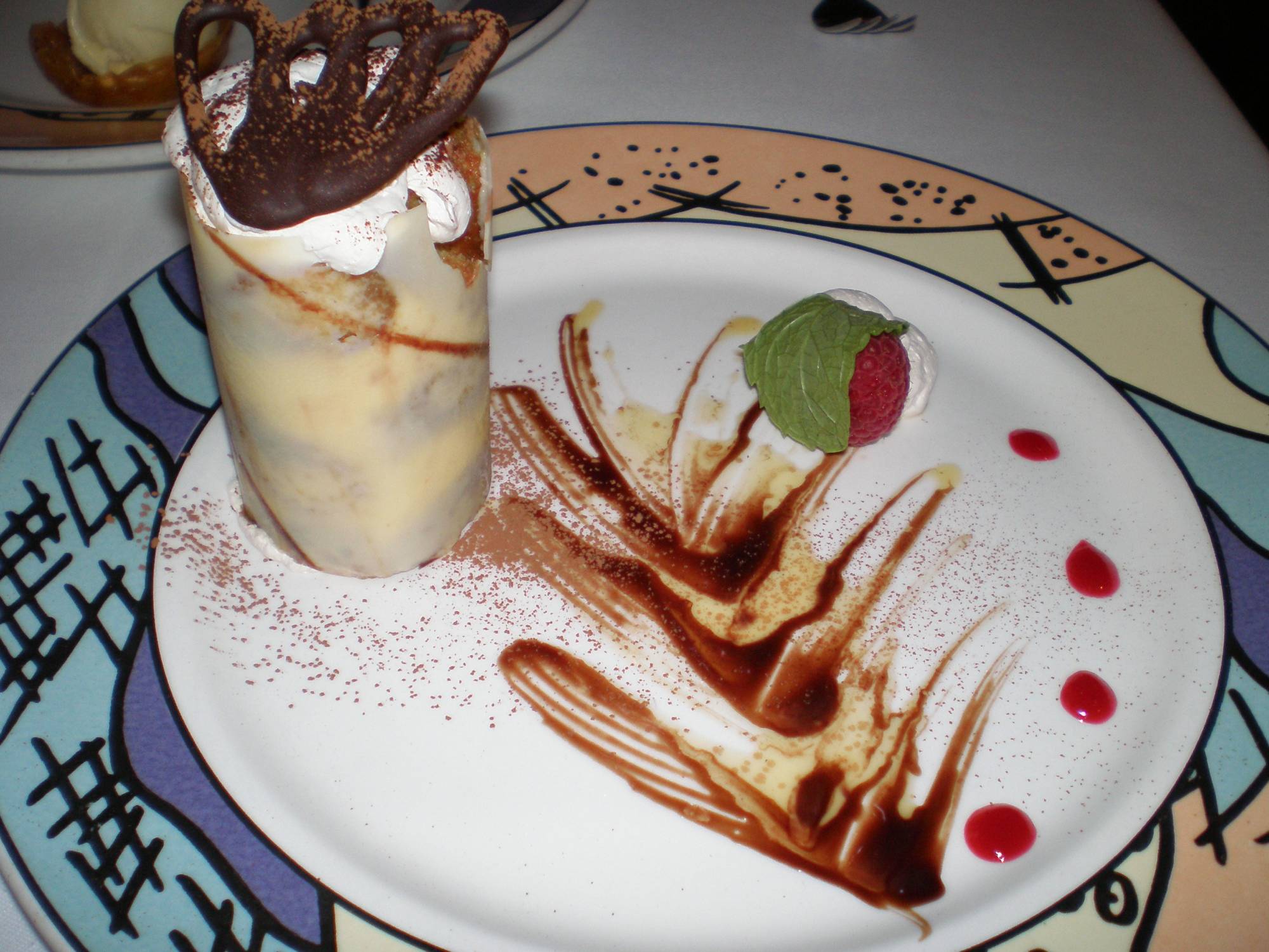 Palo Dessert Palo’s Homemade Tiramisu (in a white chocolate shell)