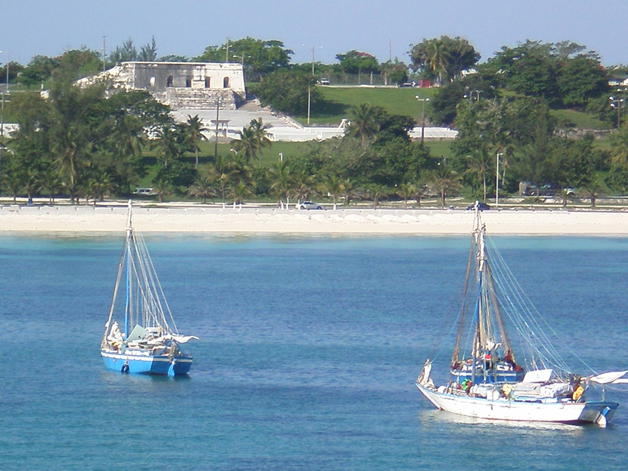 View from Category 6 Veranda: Nassau