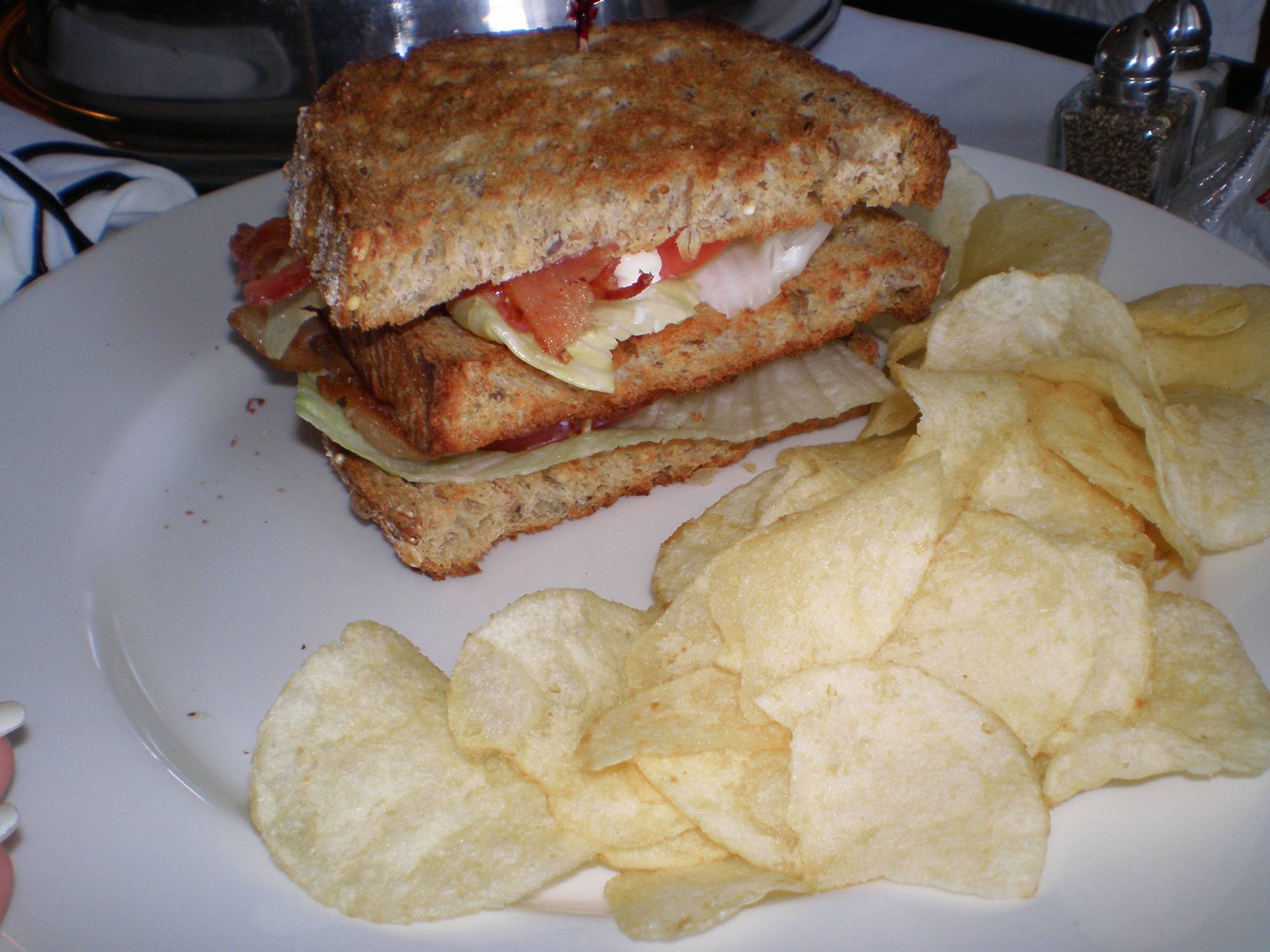 Room Service BLT Sandwich