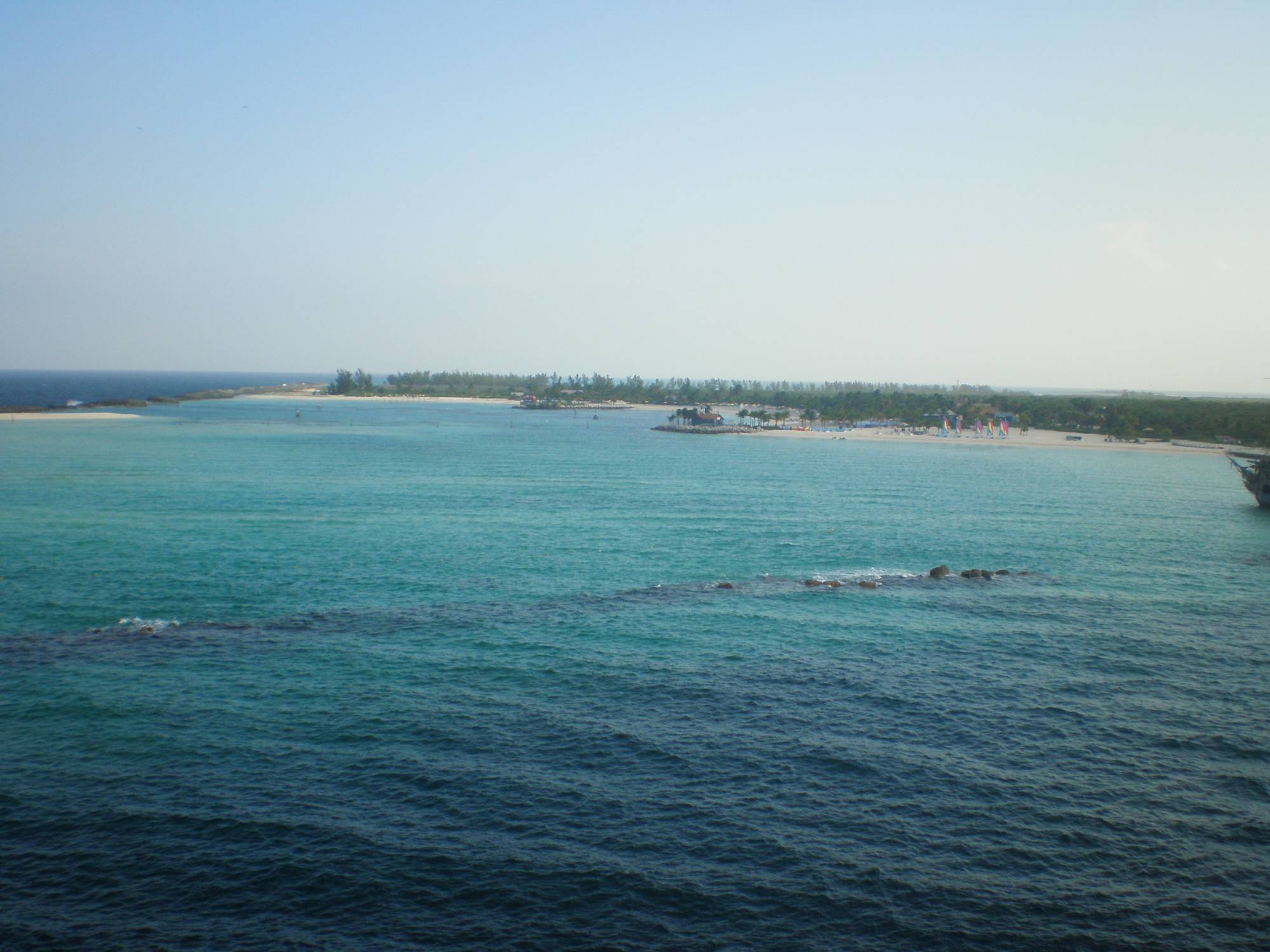 Castaway Cay View from Category 6 Veranda