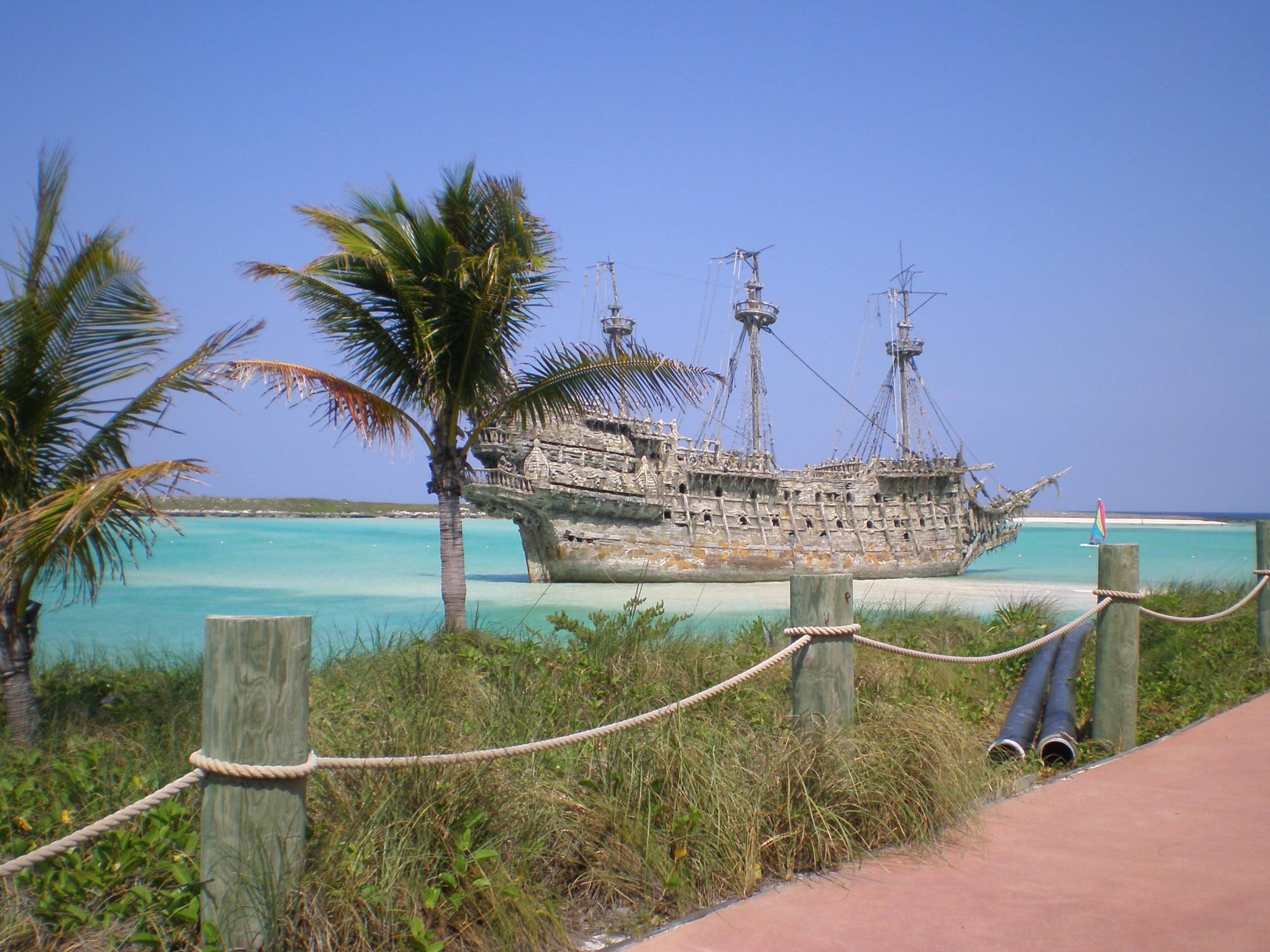 Castaway Cay Pirates of the Caribbean Ship