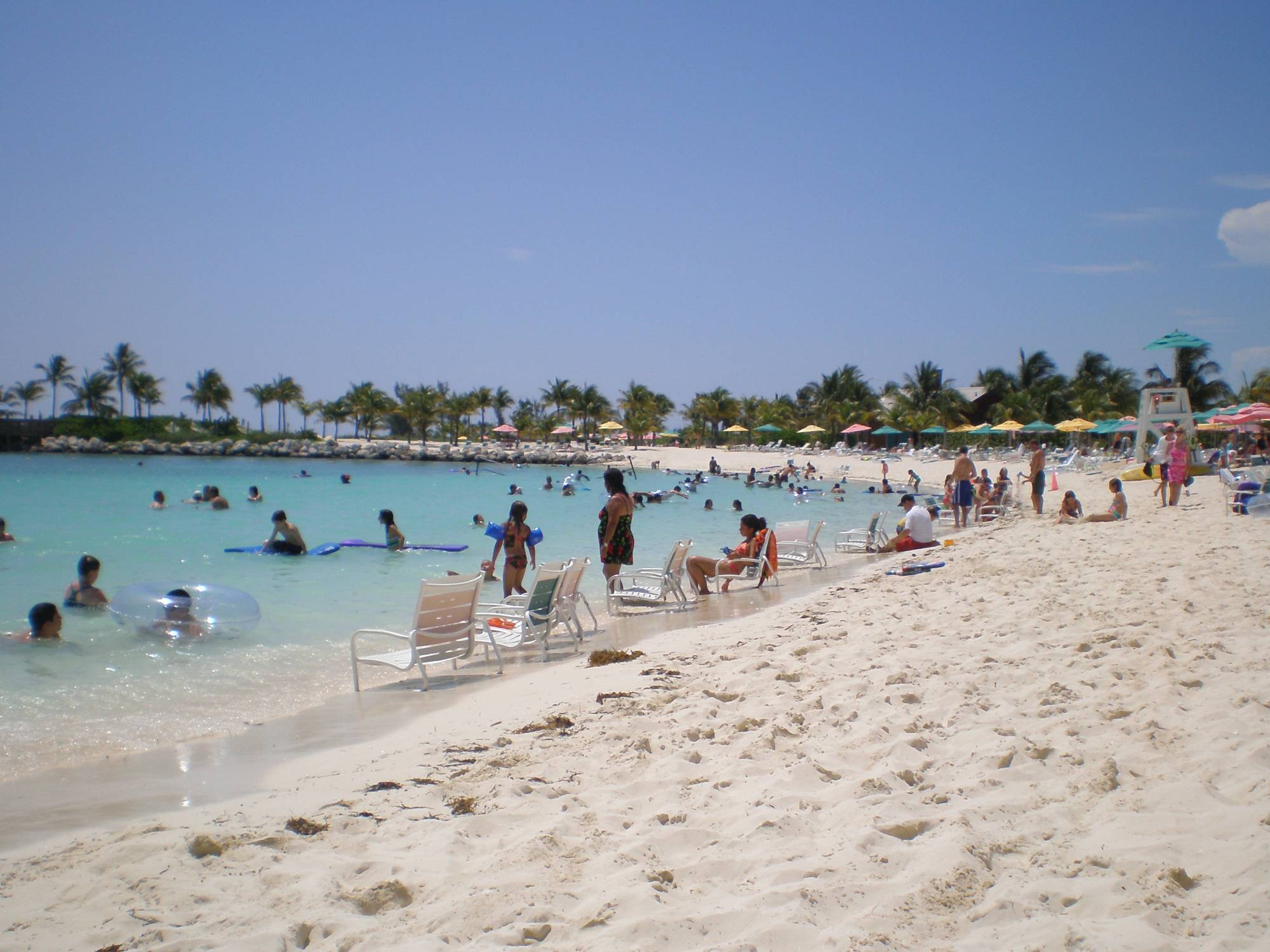 Family Beach Castaway Cay