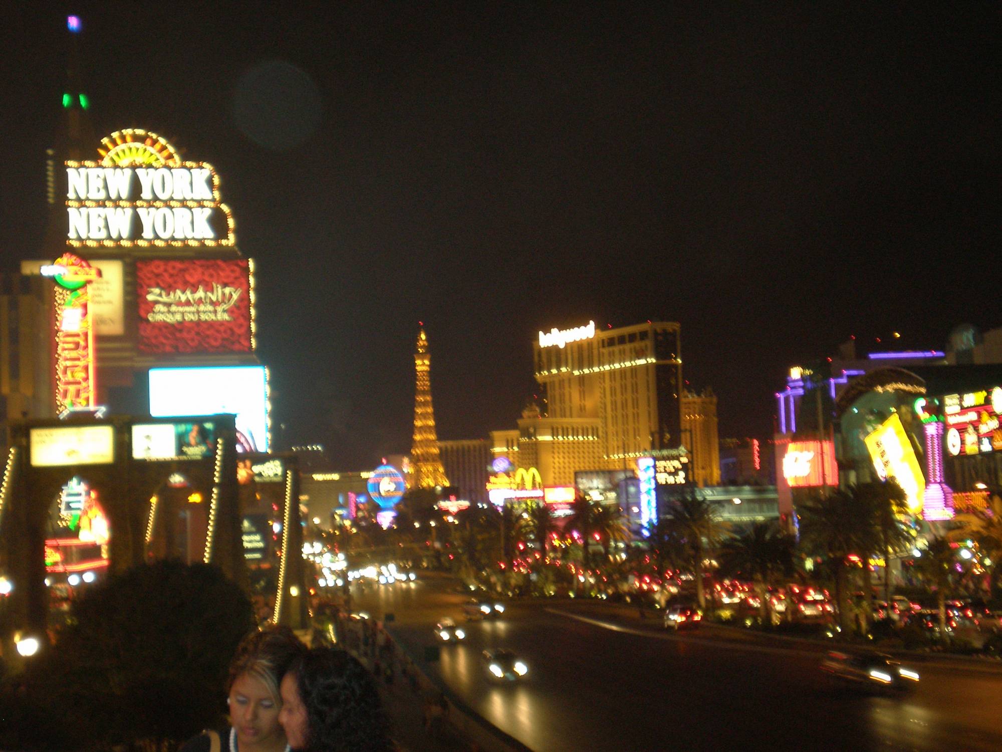 Las Vegas  -  Strip at night
