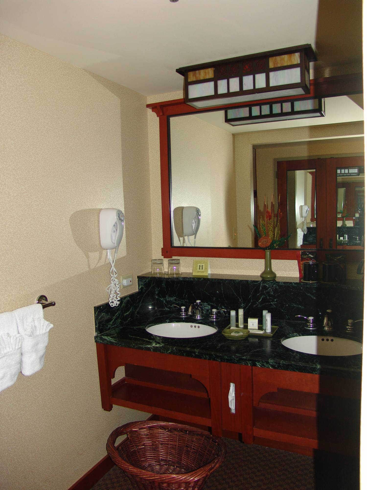 Grand Californian Hotel - bathroom area