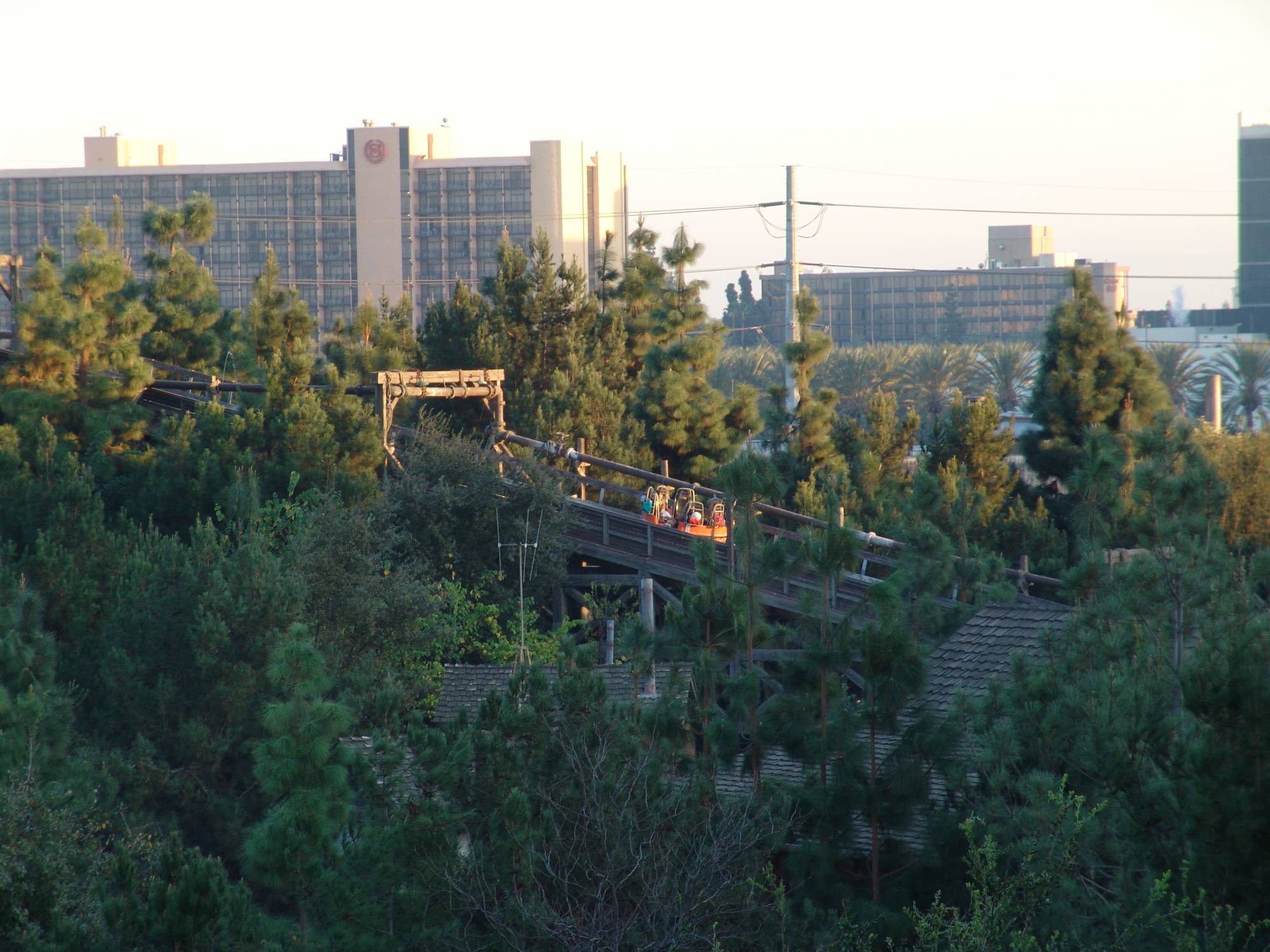 Grand Californian Hotel - theme park view