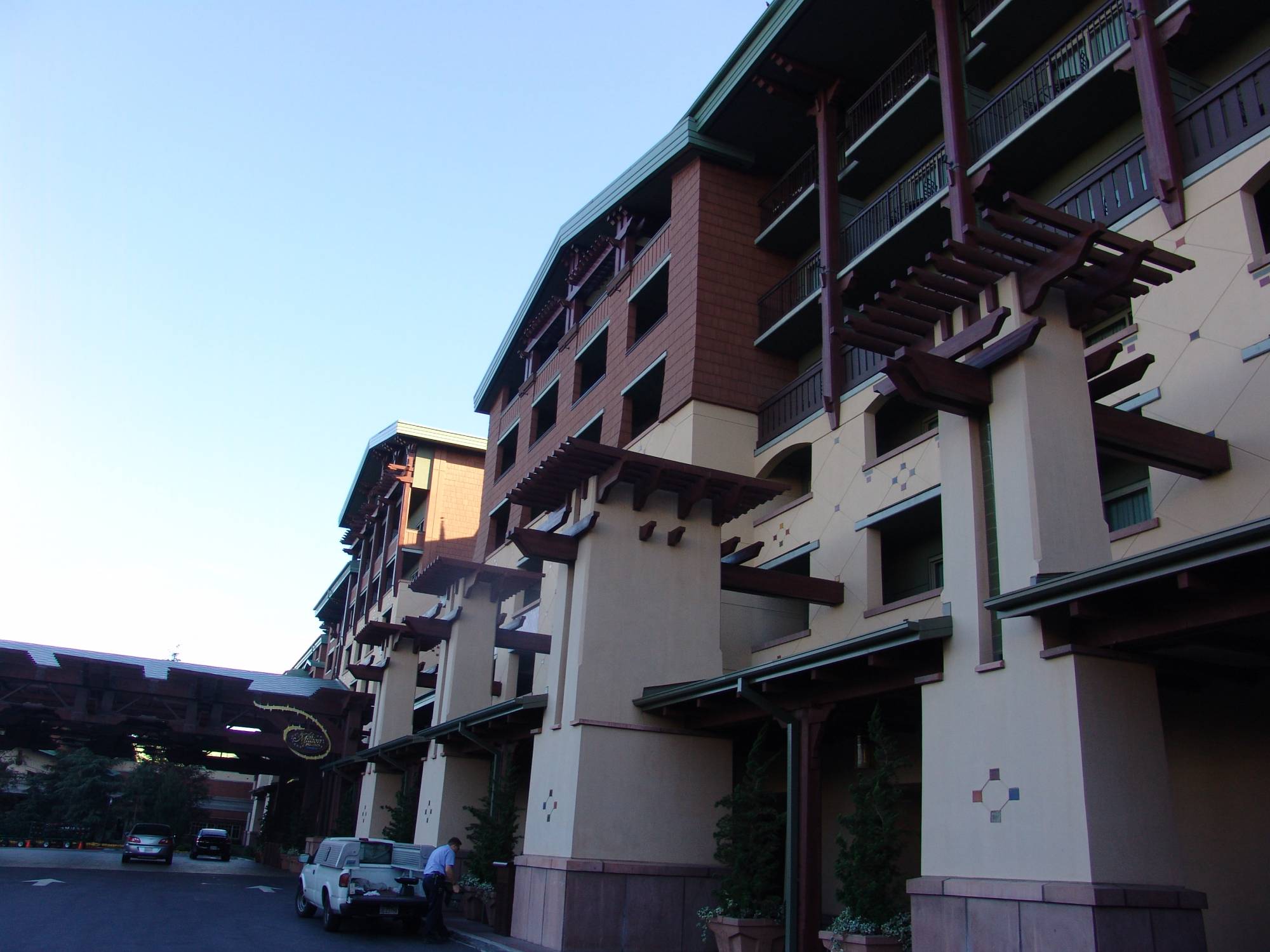 Grand Californian Hotel - entrance