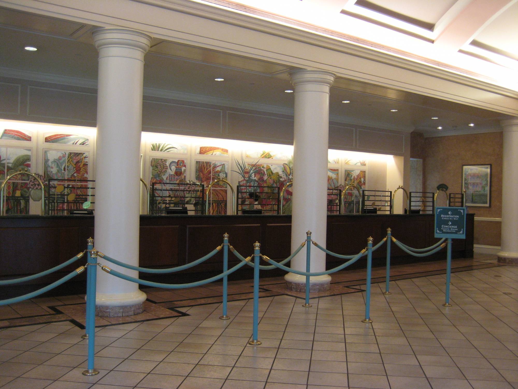 Port Orleans French Quarter - Check in Area