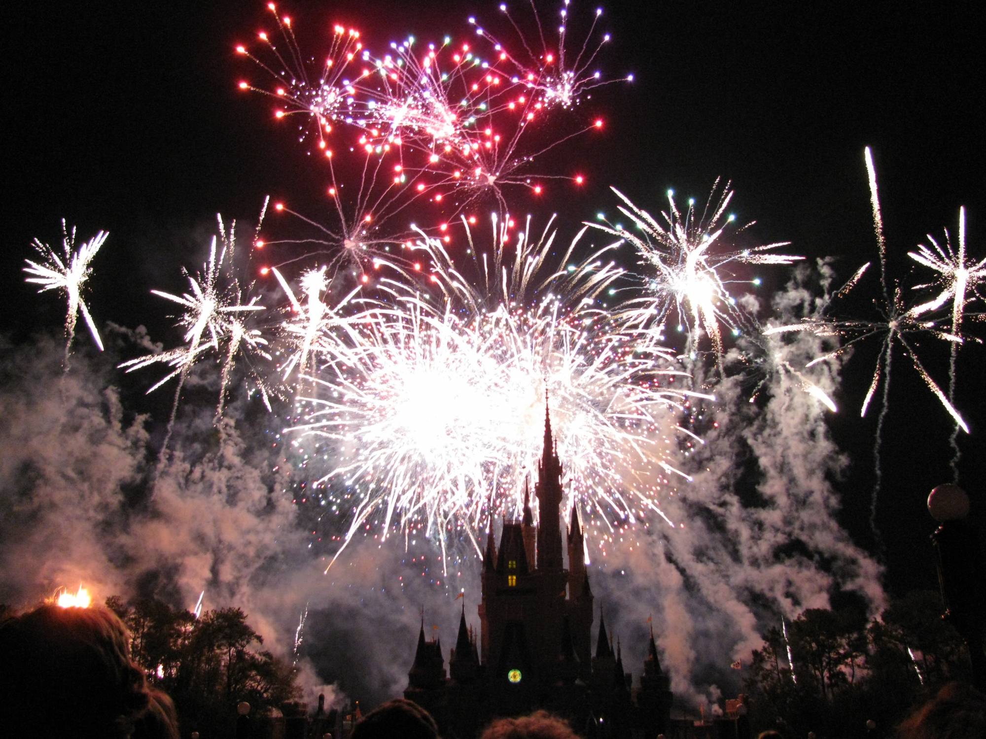 Wishes in front of Cinderella's Castle at Magic Kingdom