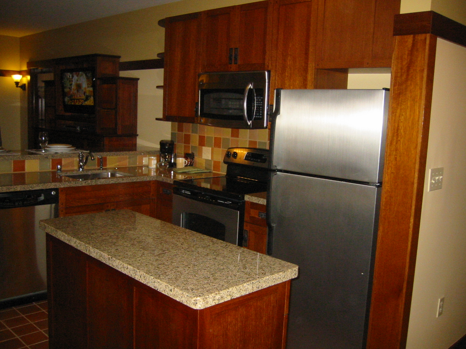 Kitchen in 1-Bedroom Villa - Villas at the Grand Californian Model Room