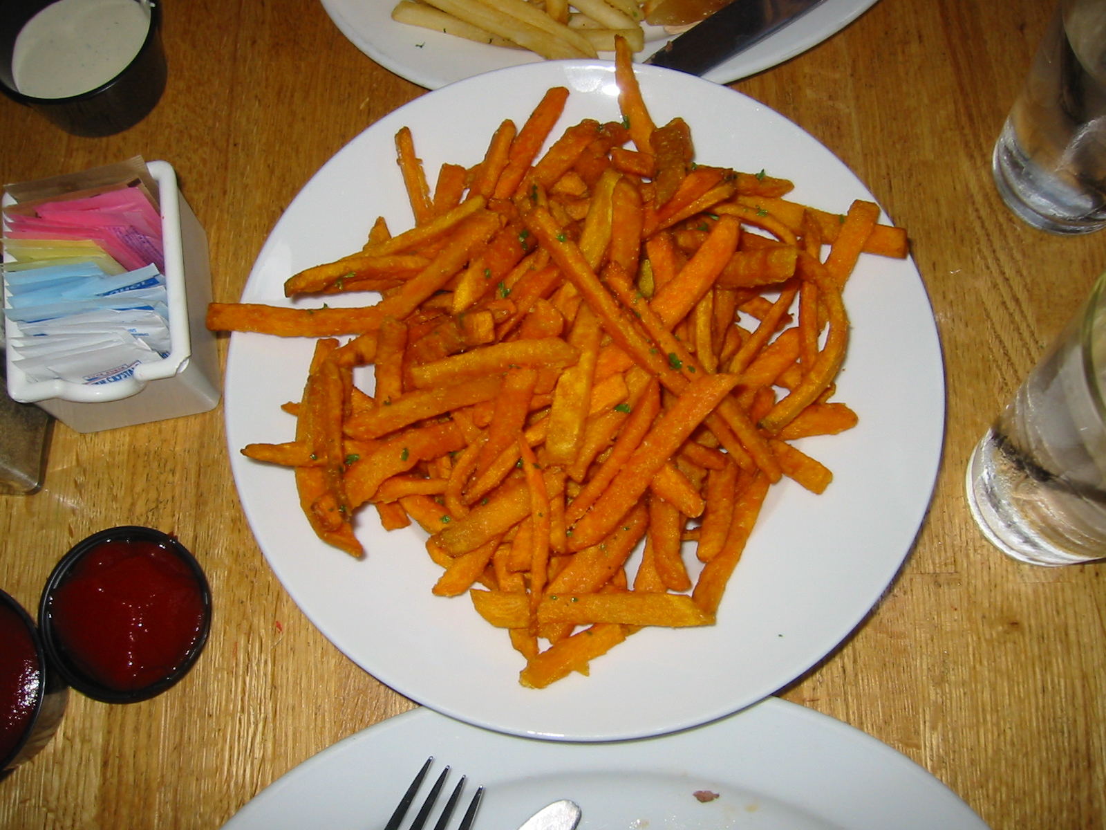 Sweet Potato Fries at Catal's Uva Bar - Downtown Disney