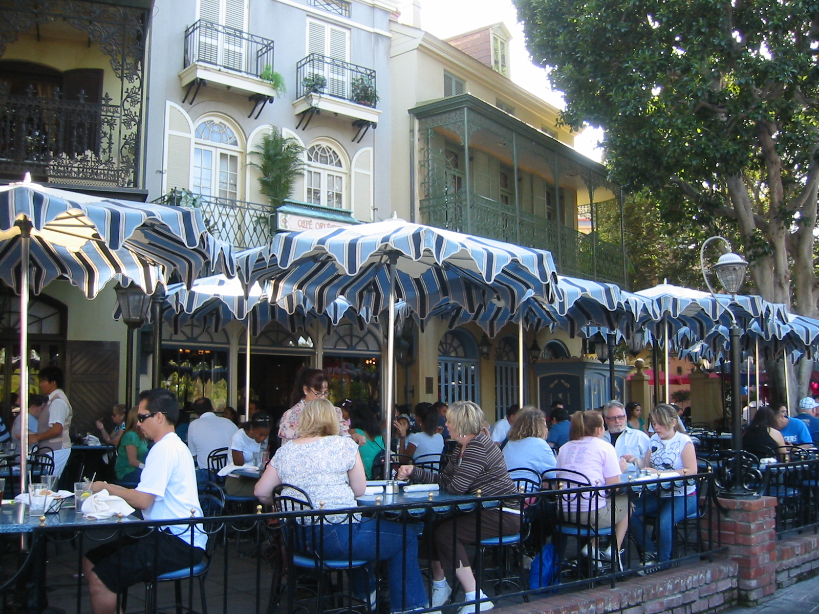 Cafe Orleans Outdoor Seating Area