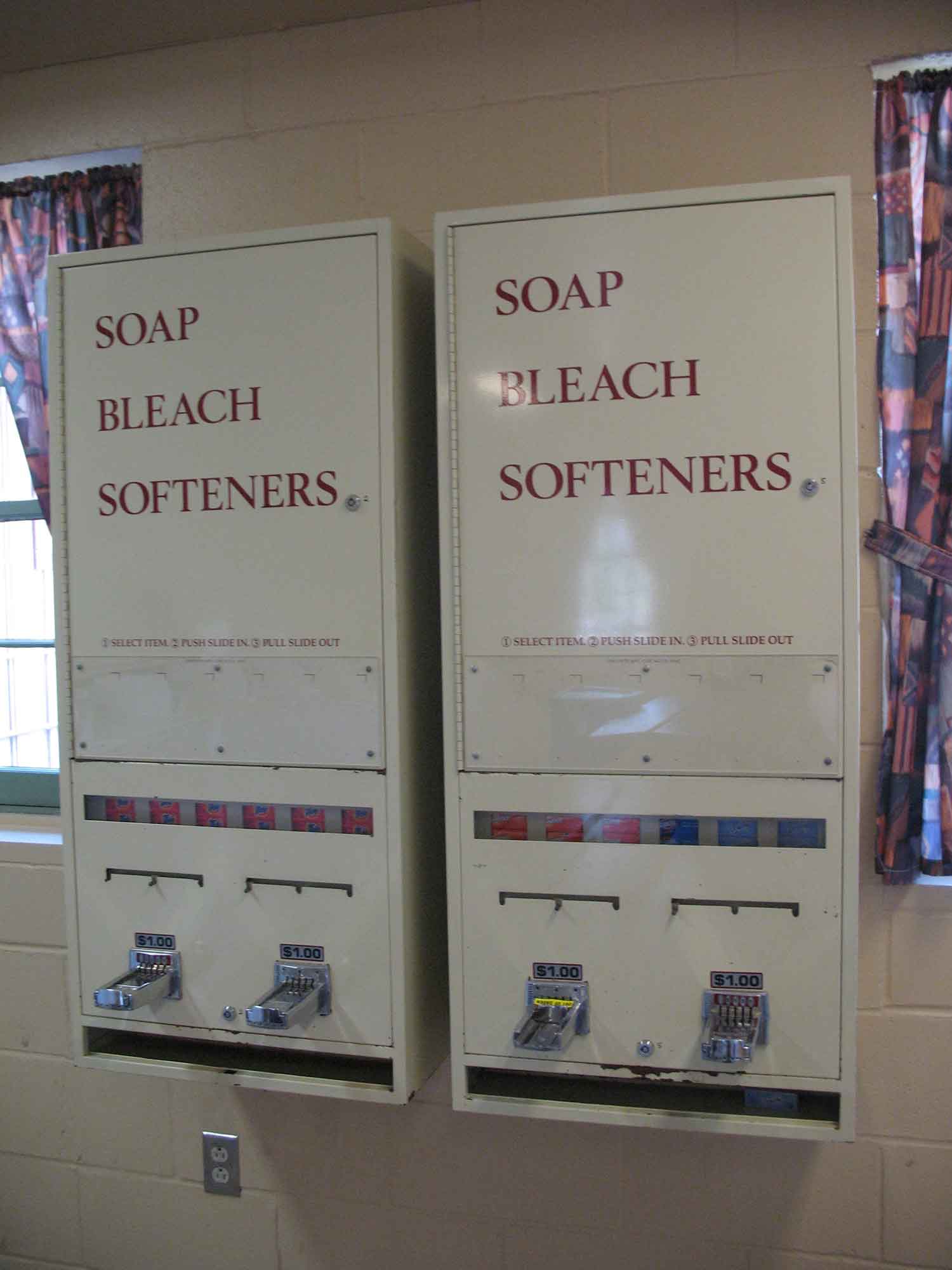 Fort Wilderness - Laundry Supply Dispensers