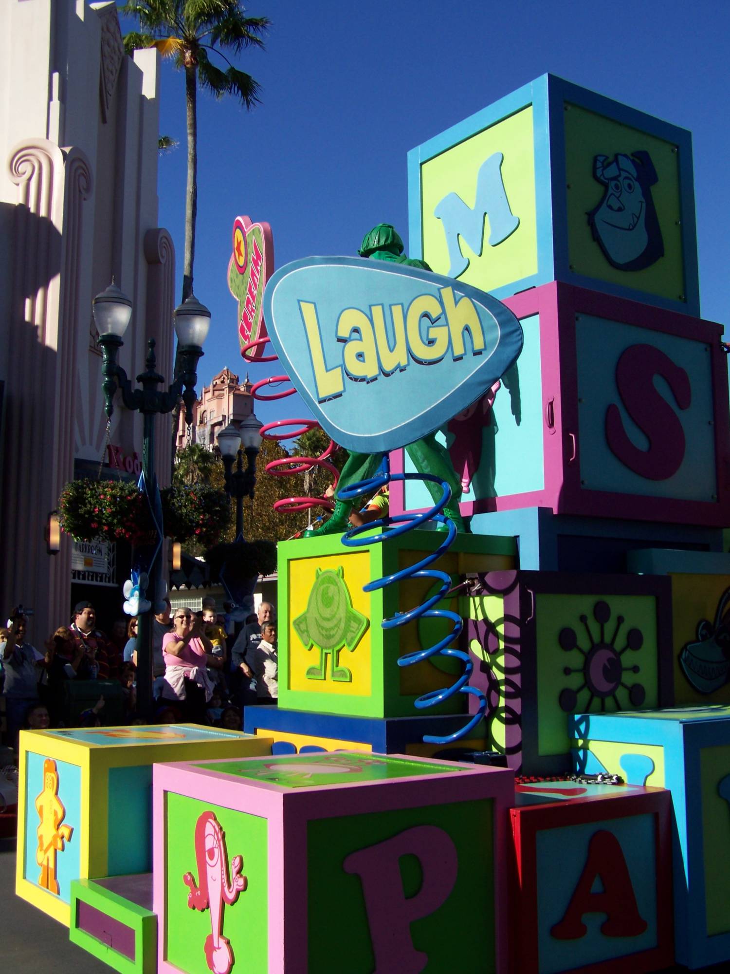 Blocks in Disney's Hollywood Studio's Block Party Bash