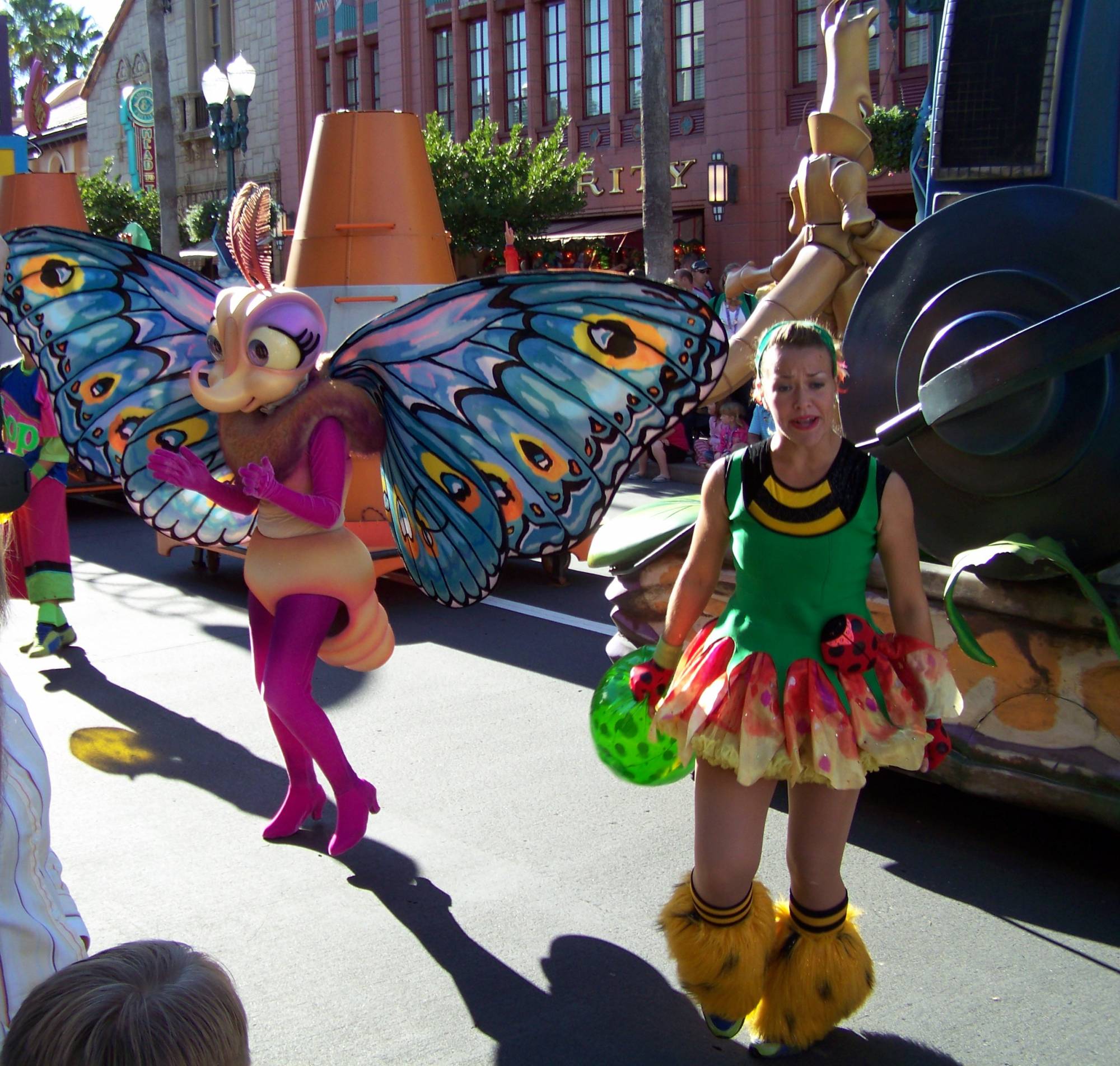 Gypsy and Performer in Disney's Hollywood Studio-Block Party Bash