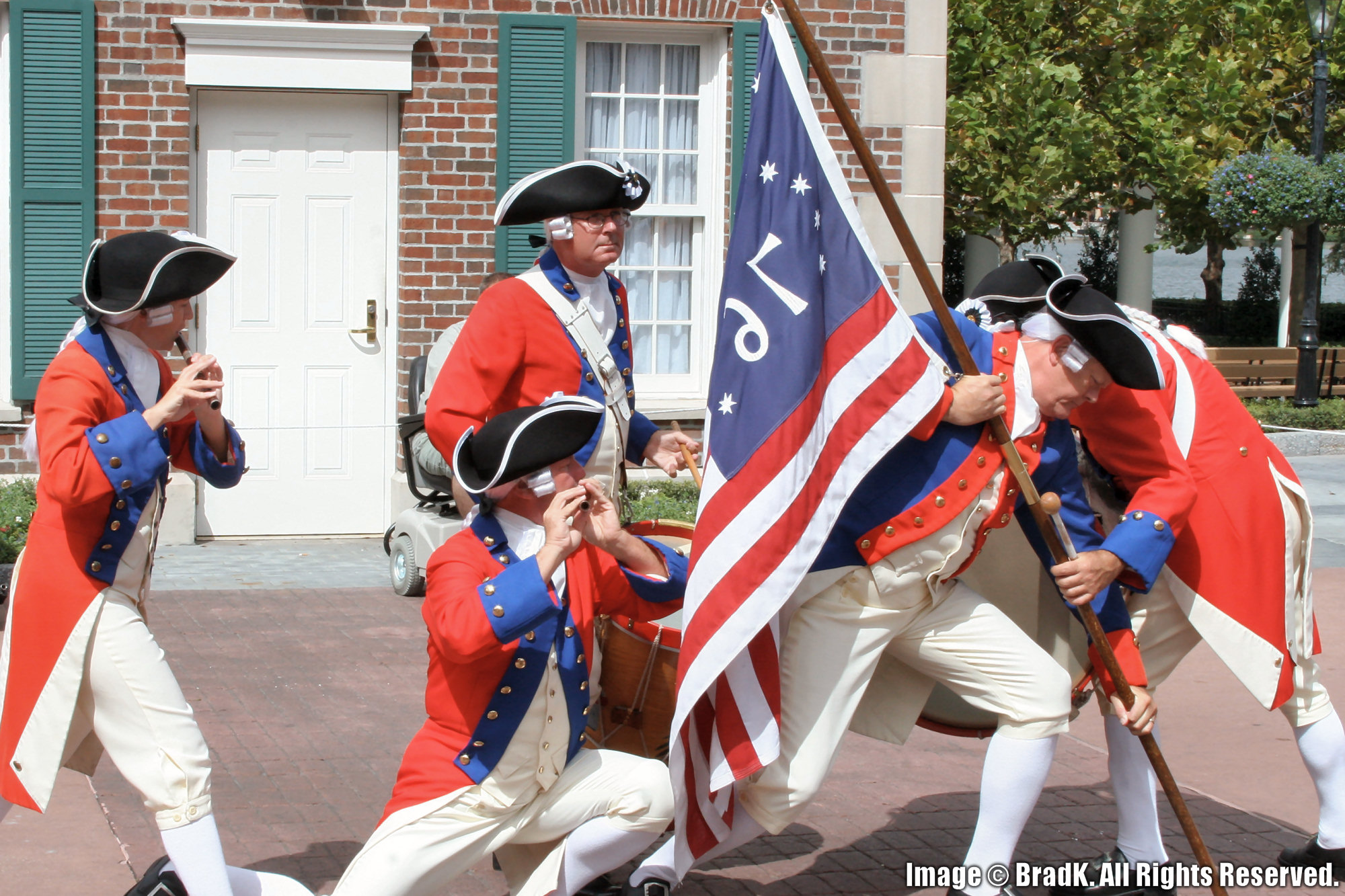 Epcot - Spirit of America Fife &amp; Drum Corp