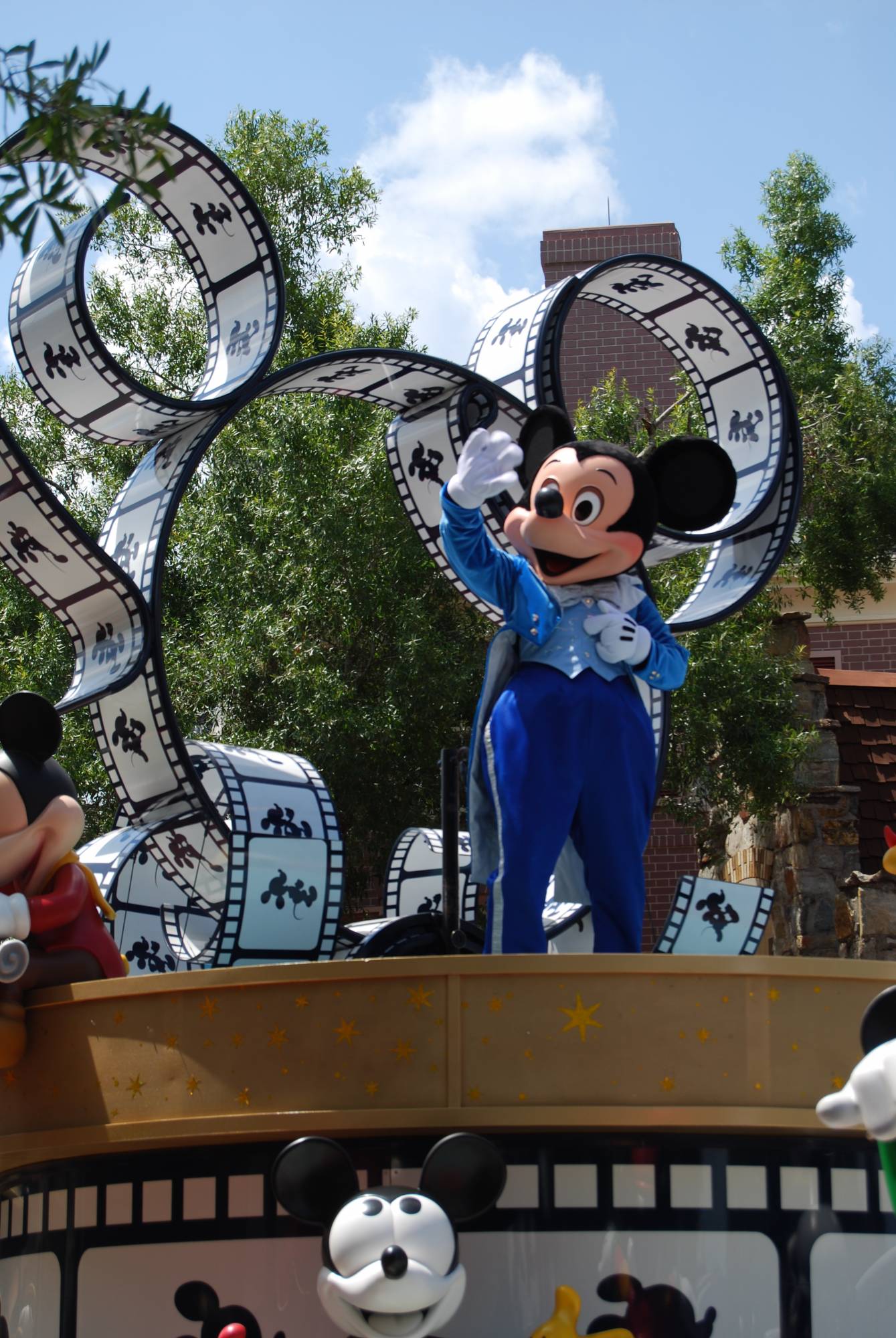 Mickey in the Magic Kingdom Parade