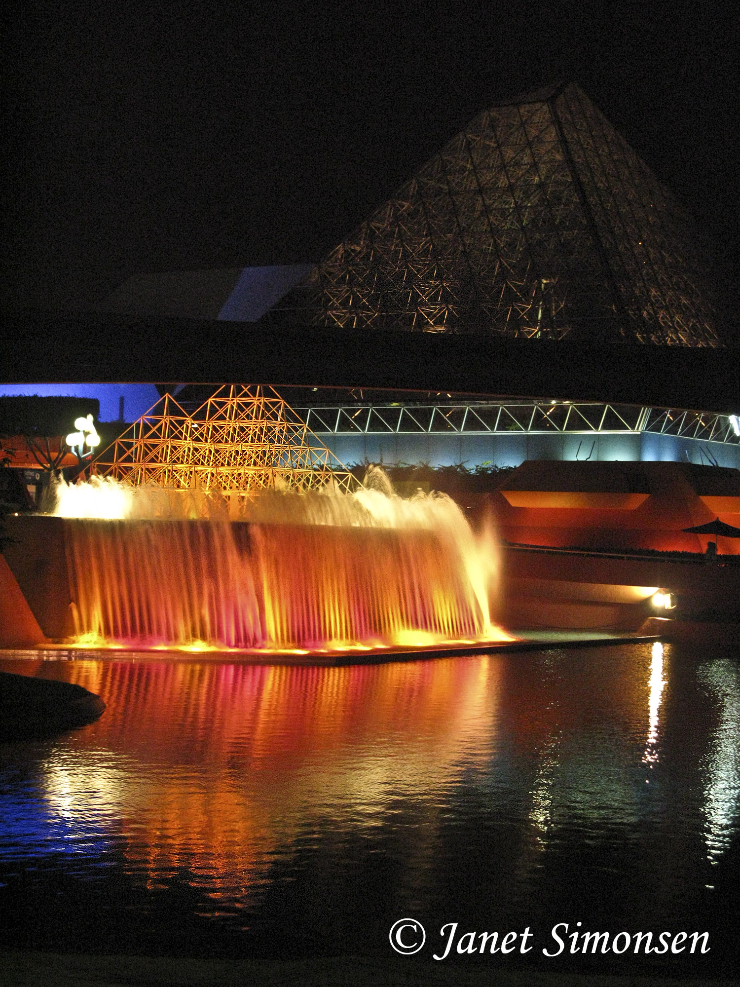 Epcot - Universe of Energy Fountains
