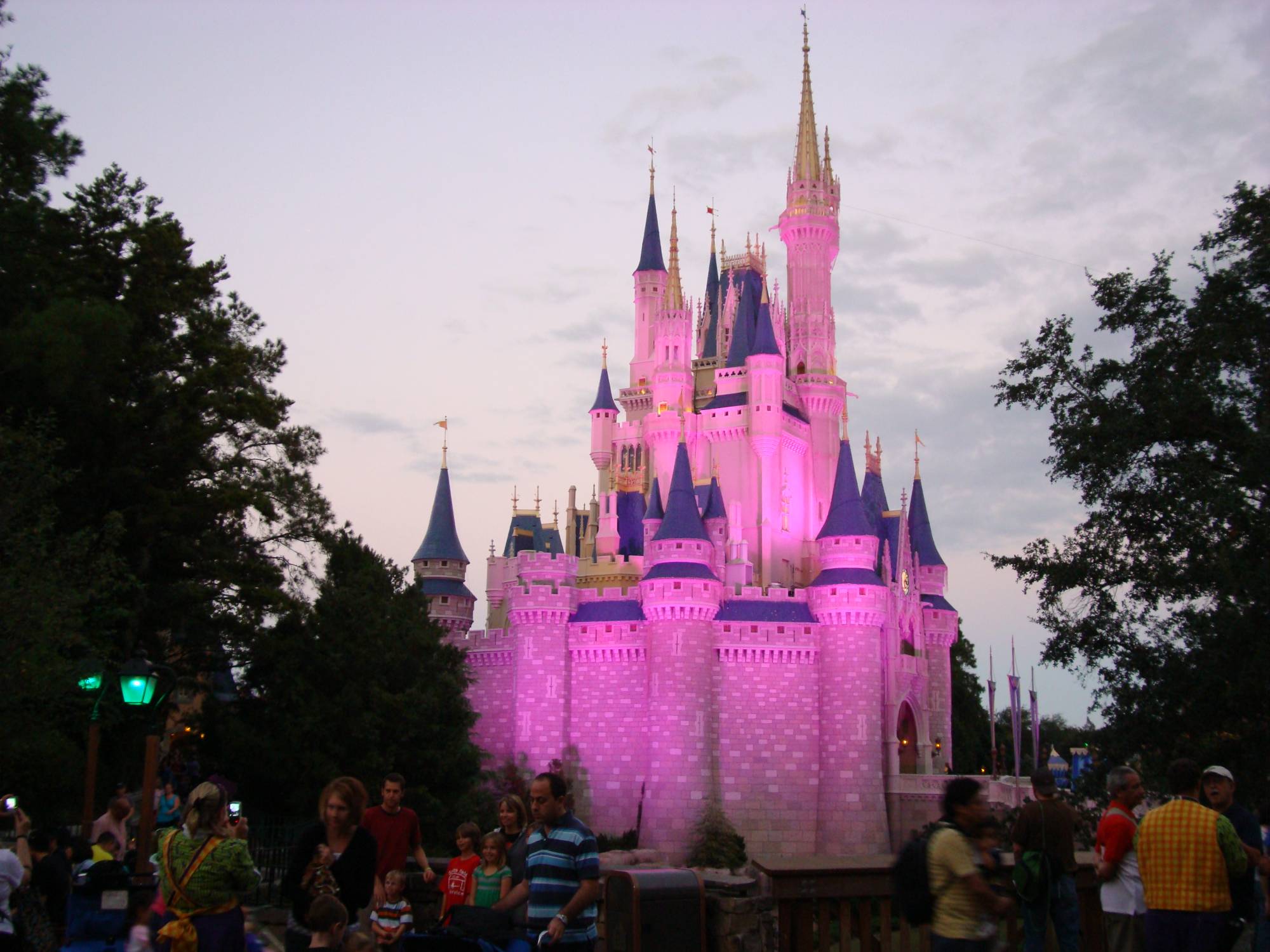 Magic Kingdom - Cinderella's Castle after dark
