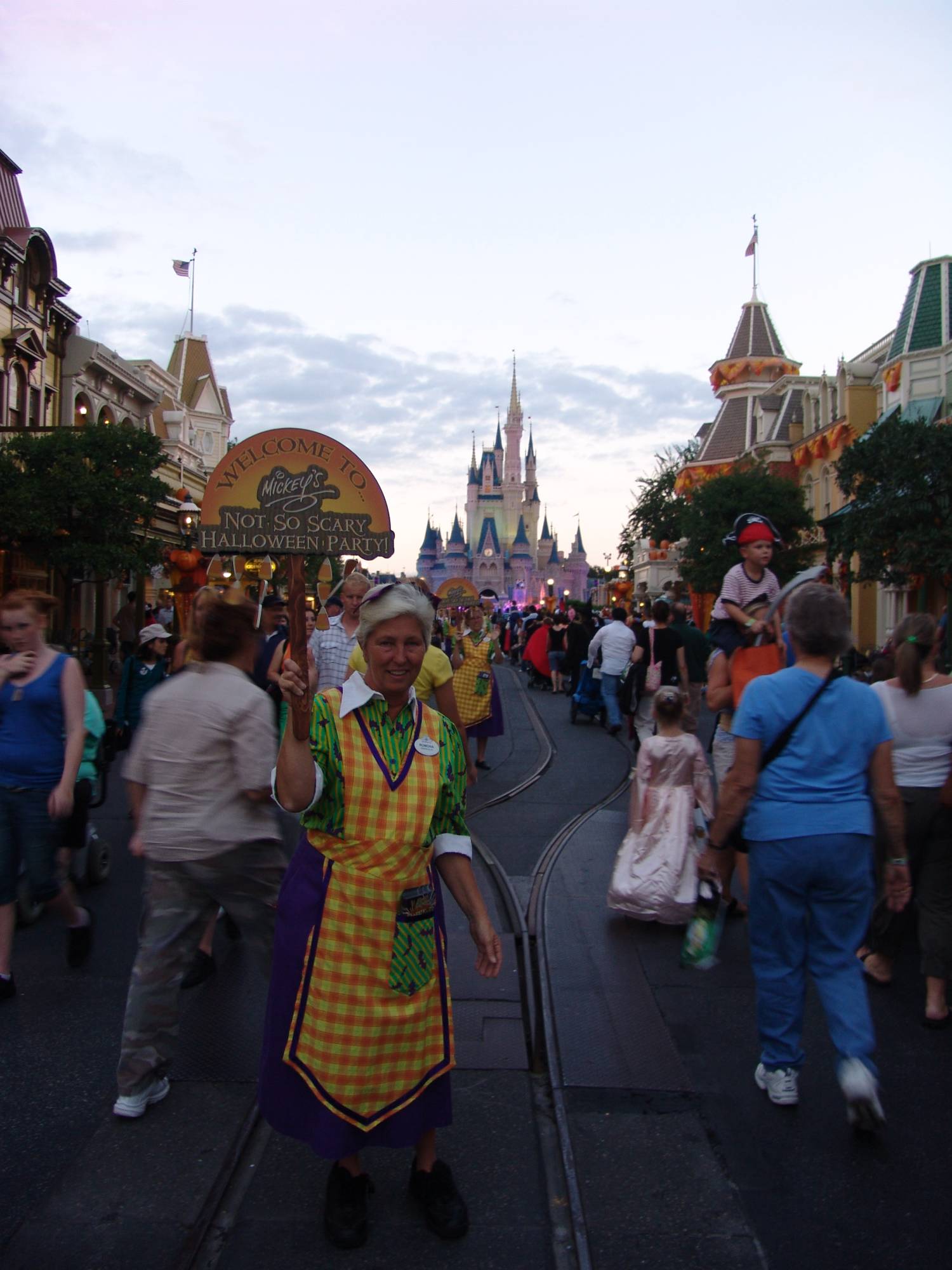 Magic Kingdom - Main Street at Halloween