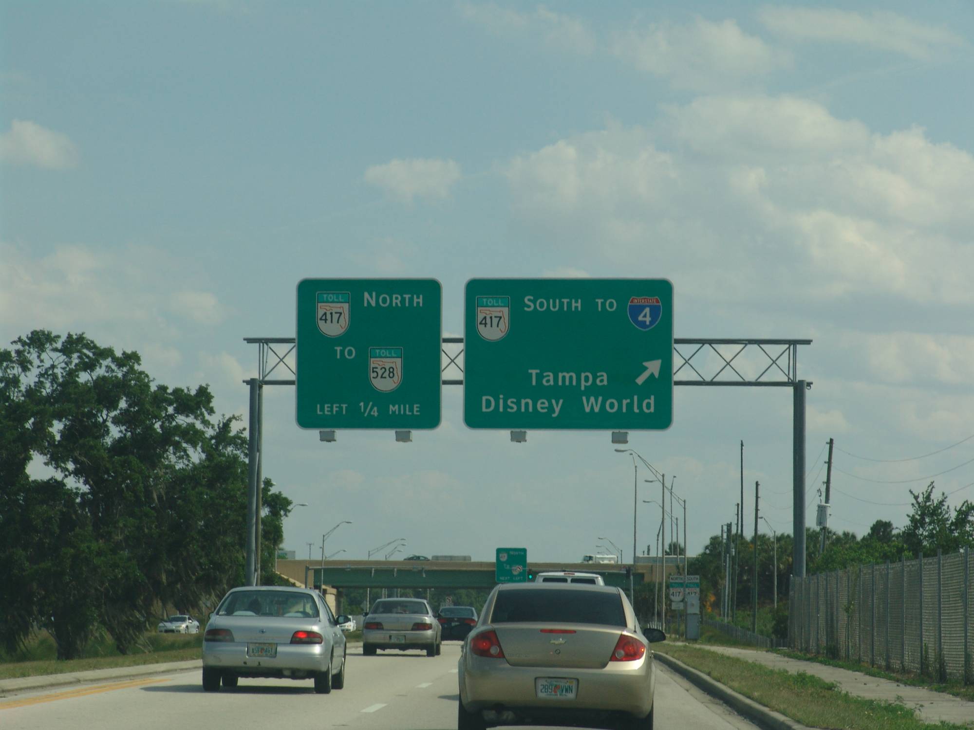 Orlando - Walt Disney World road signs