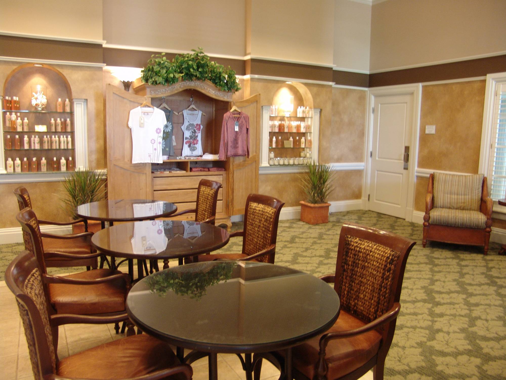 Grand Floridian - reception area at the spa