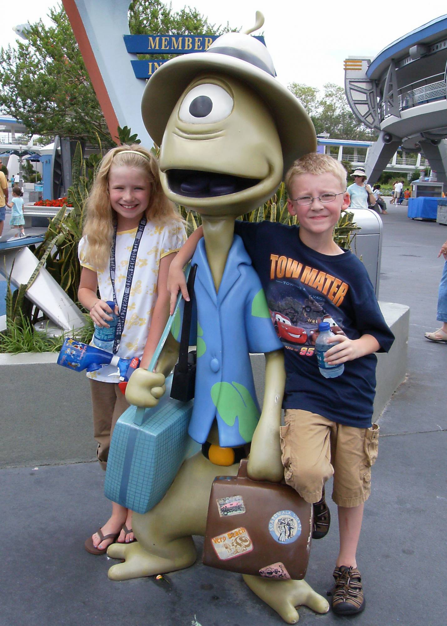 Magic Kingdom - Pleakley in Tomorrowland