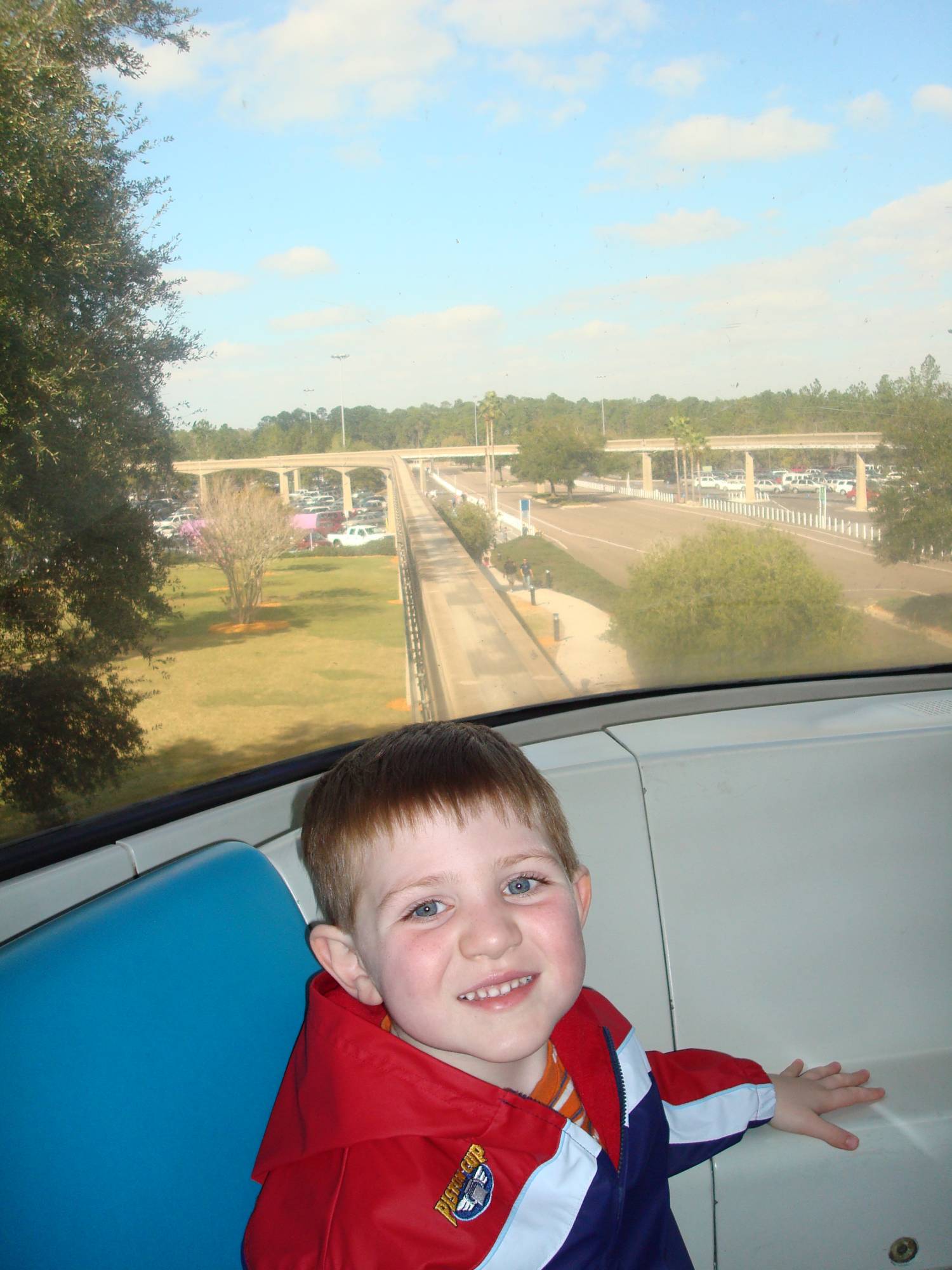 Monorail - Riding in the front