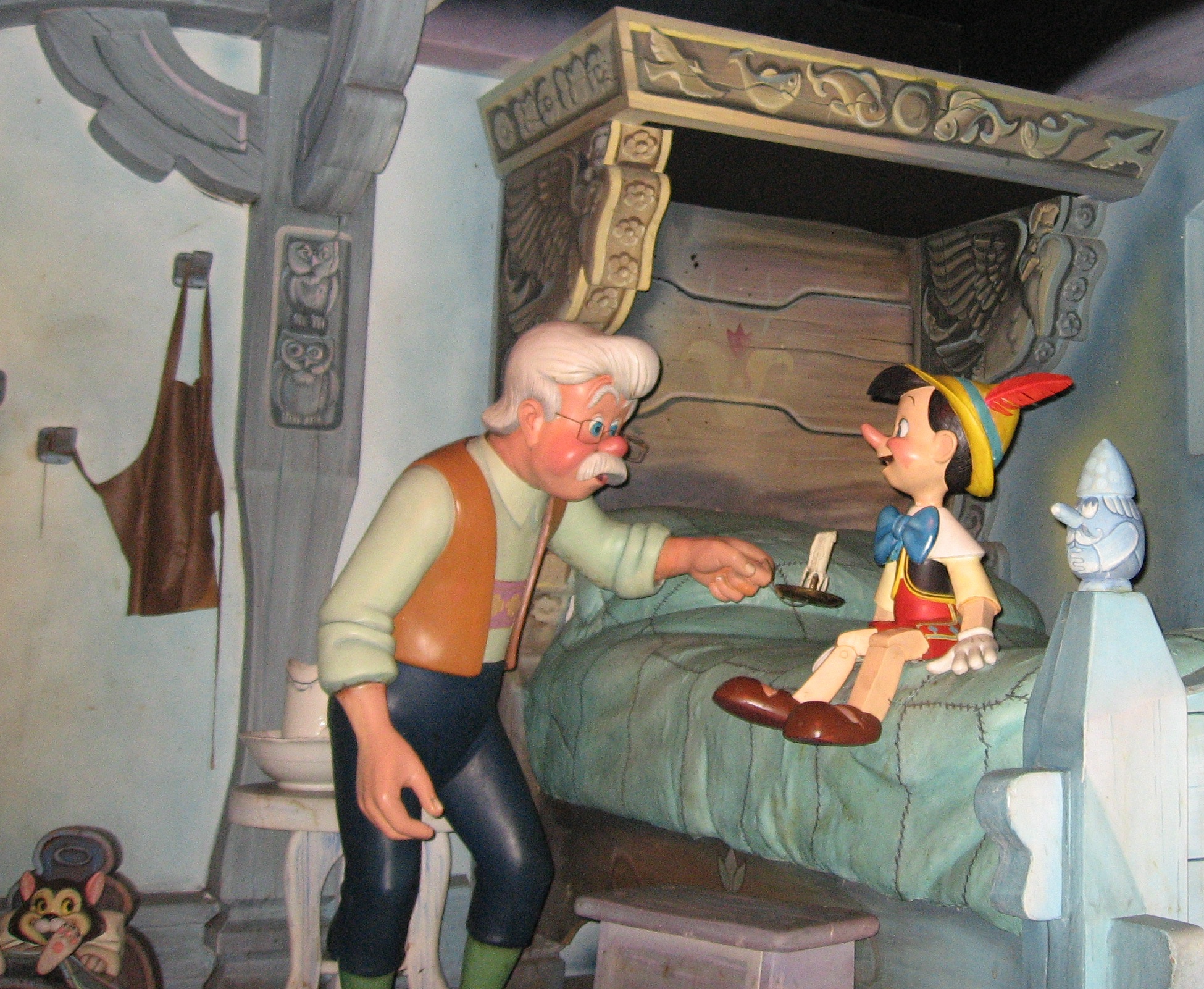 Disneyland - Fantasyland, Pinnochio's Daring Journey Ride